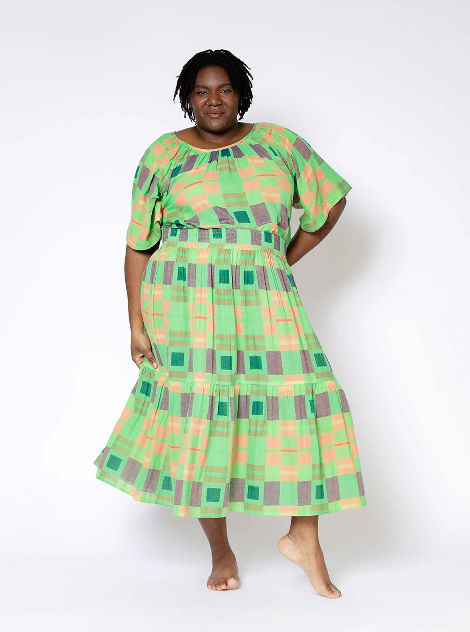 sample sale | rara flounce tea | XXS-2X sold by Ace & Jig product image thumbnail 3