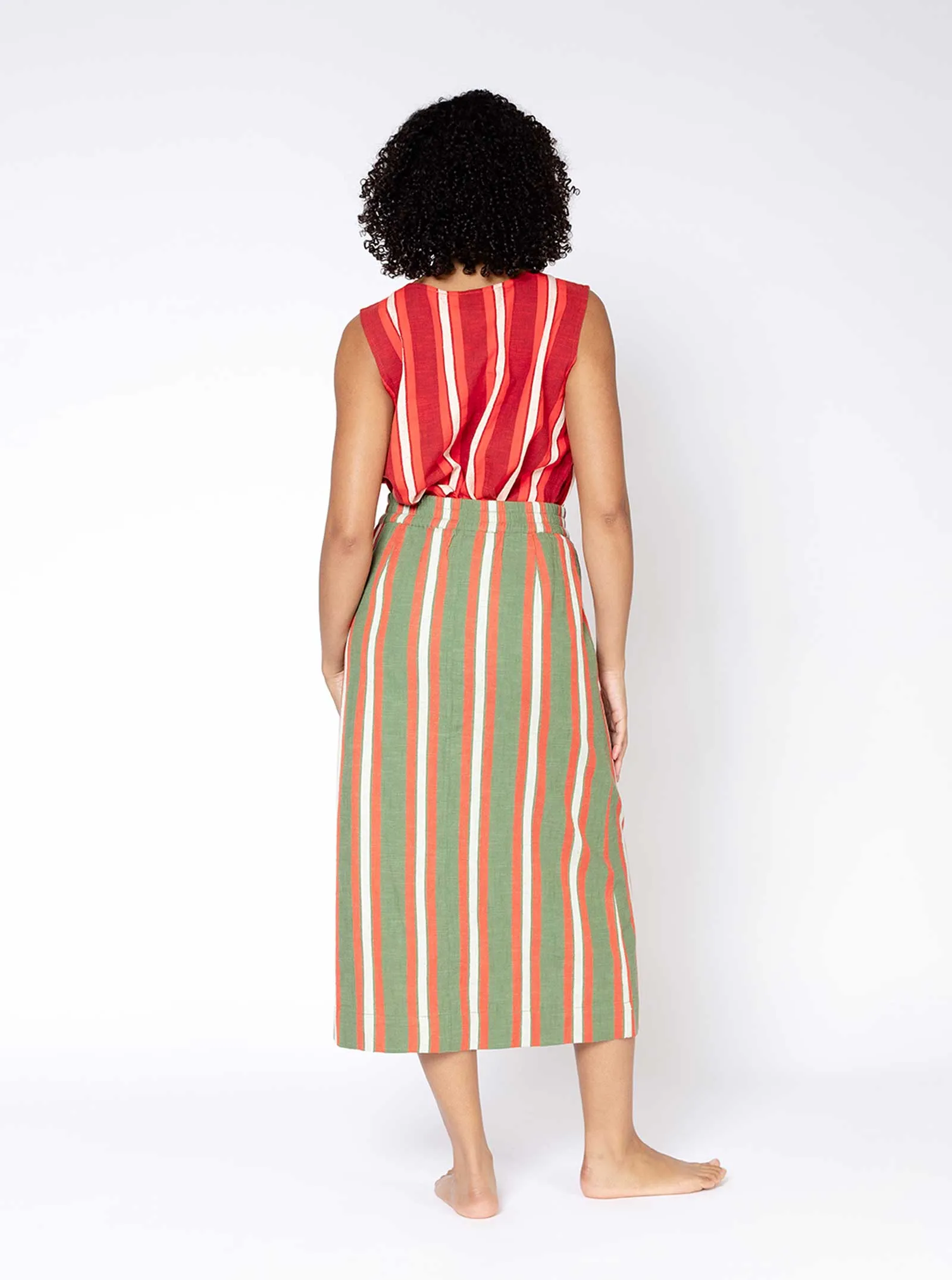 sample sale | ruth skirt fennel | XXS-3X sold by Ace & Jig product image thumbnail 3