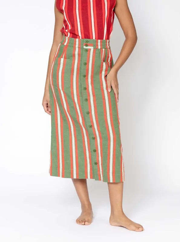 sample sale | ruth skirt fennel | XXS-3X sold by Ace & Jig