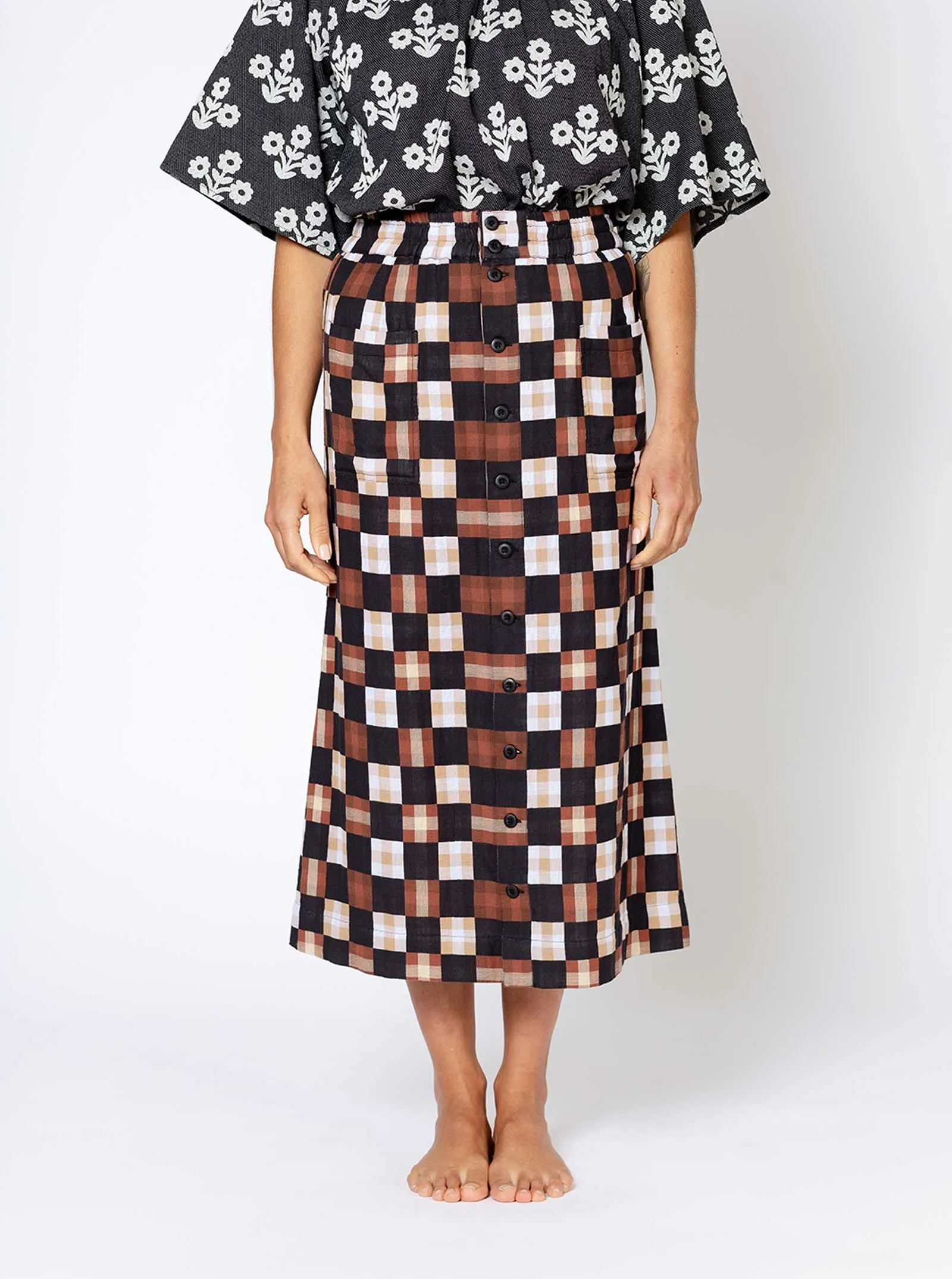 sample sale | ruth skirt heartland | 3X sold by Ace & Jig product image thumbnail 4