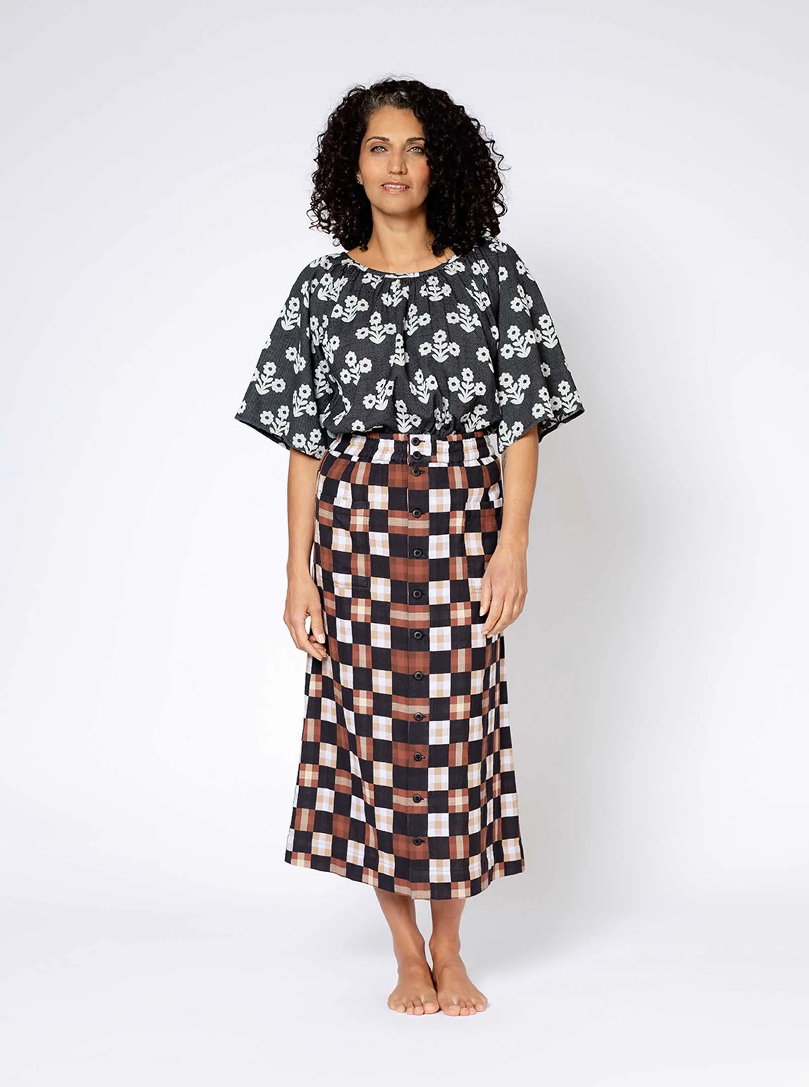 sample sale | ruth skirt heartland | 3X sold by Ace & Jig product image thumbnail 5