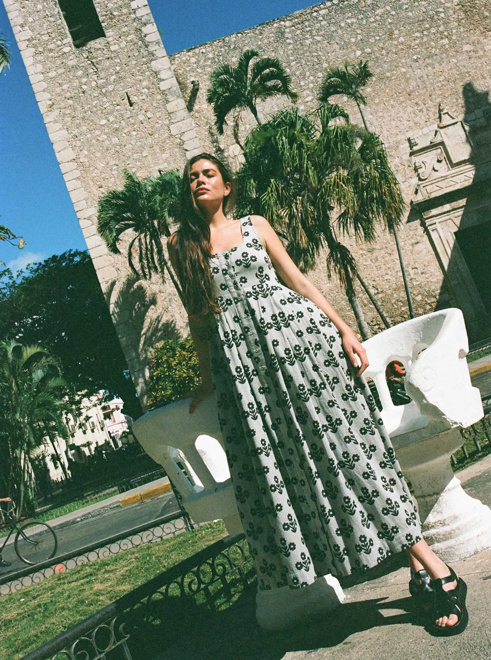 sample sale | ginger dress seedpearl | XXS sold by Ace & Jig