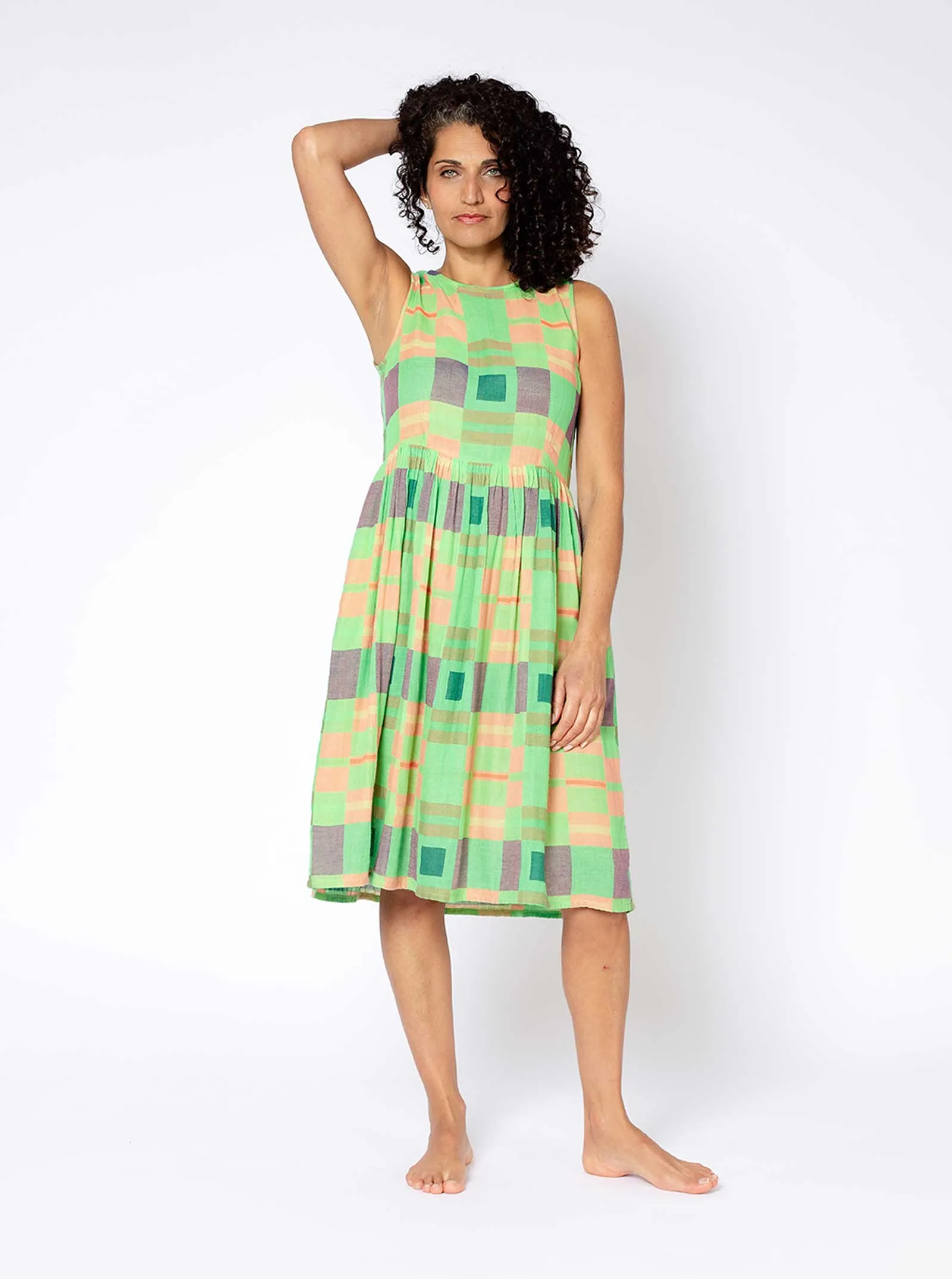 sample sale | cecelia dress tea | XS sold by Ace & Jig product image thumbnail 3