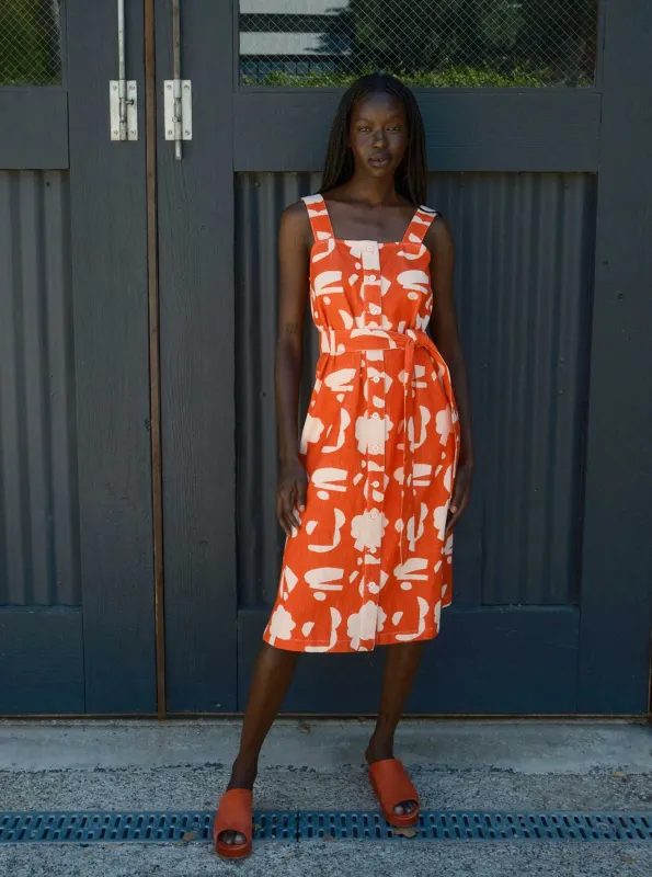 sample sale | ciara dress postcard | XXS sold by Ace & Jig