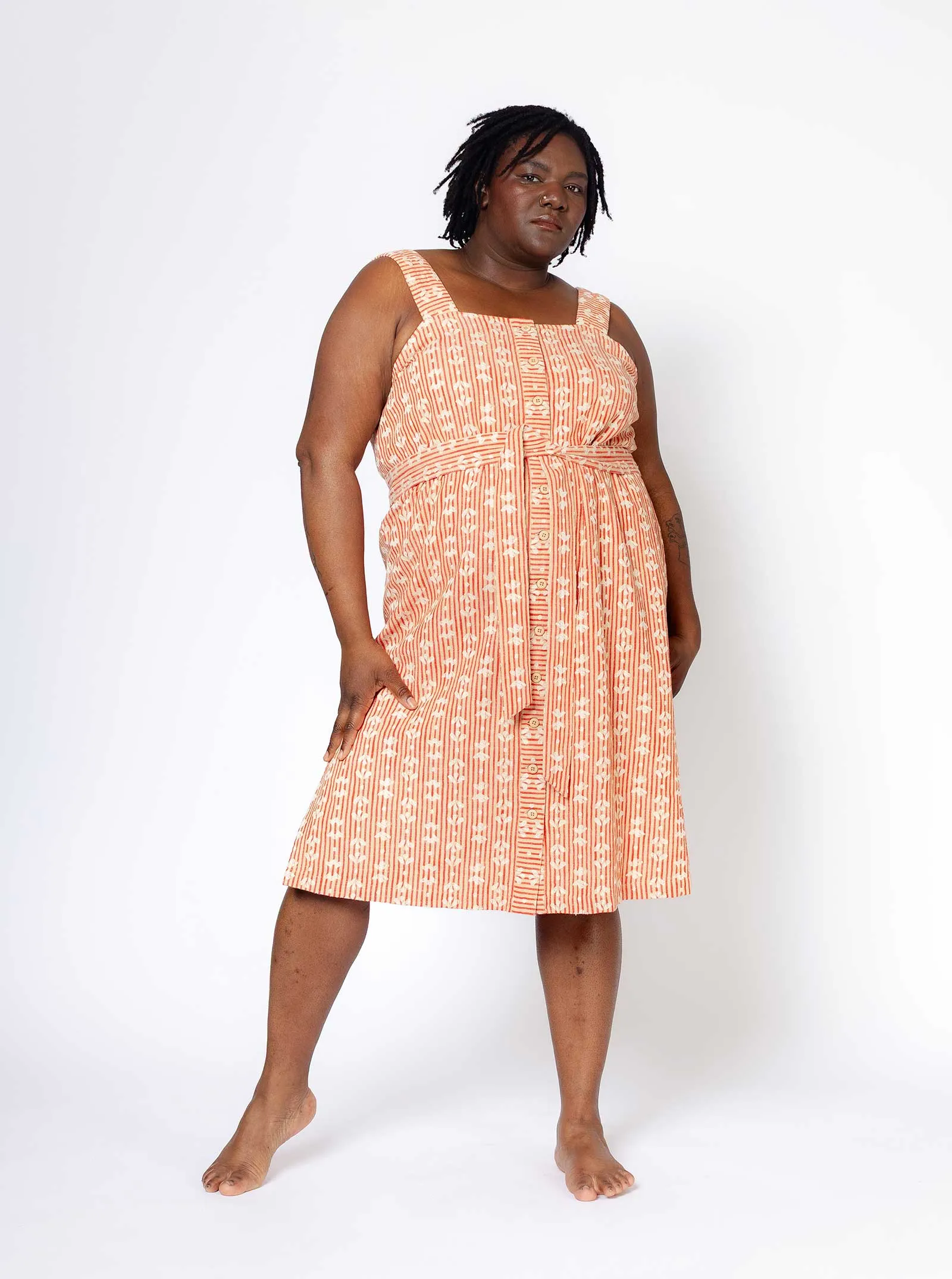 sample sale | ciara dress airmail | XXS-3X sold by Ace & Jig product image thumbnail 3