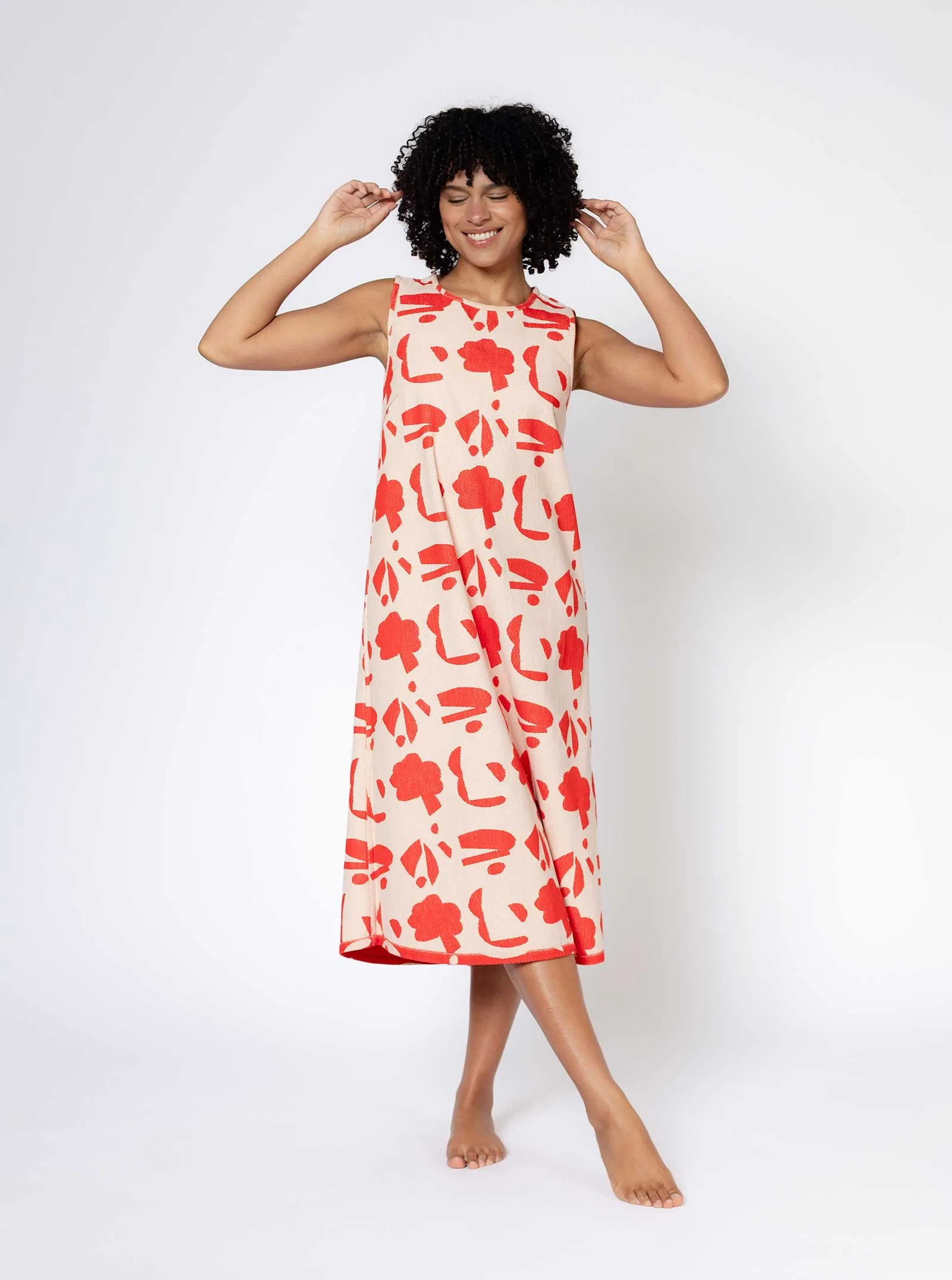 sample sale | layla dress postcard | XXS-3X sold by Ace & Jig product image thumbnail 5