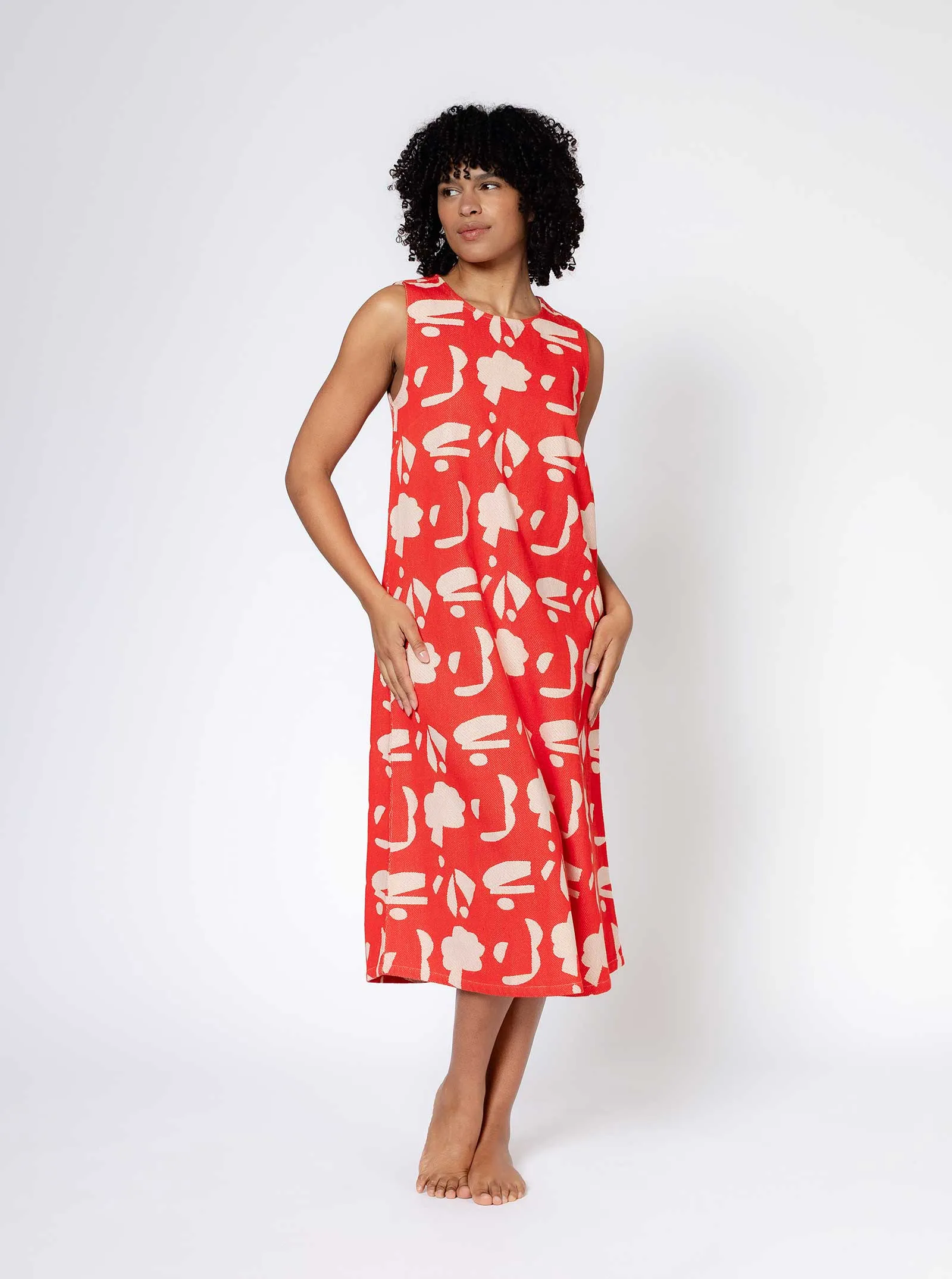 sample sale | layla dress postcard | XXS-3X sold by Ace & Jig product image thumbnail 4