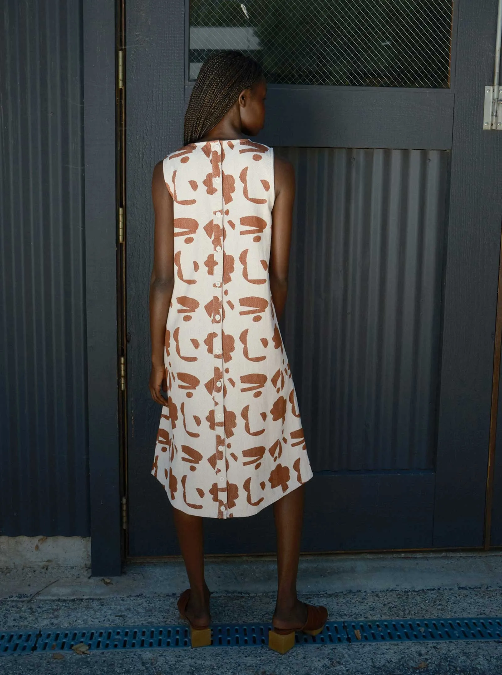 sample sale | layla dress decoupage | XXS-4X sold by Ace & Jig product image thumbnail 4