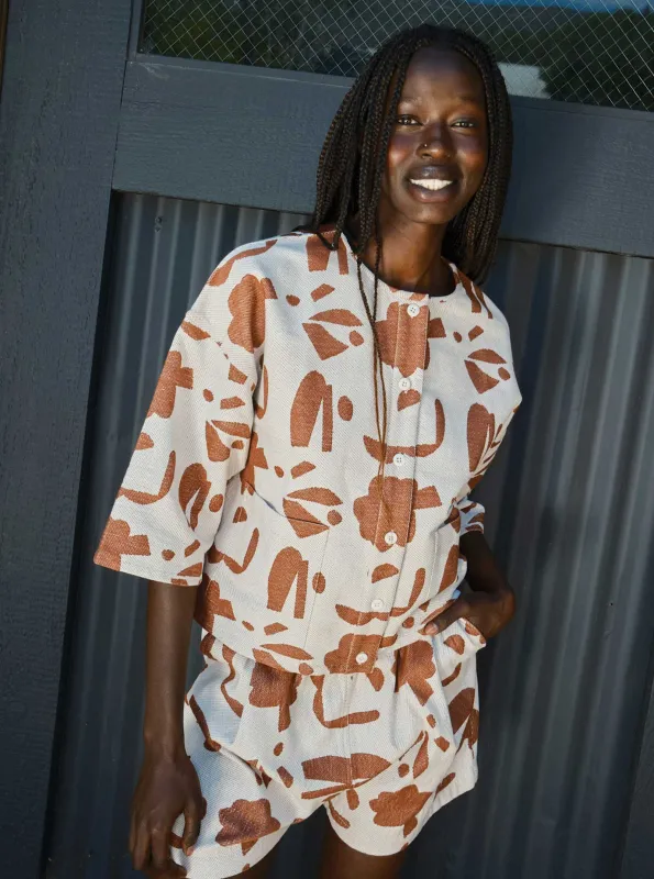 sample sale | amara top decoupage | XXS-3X sold by Ace & Jig