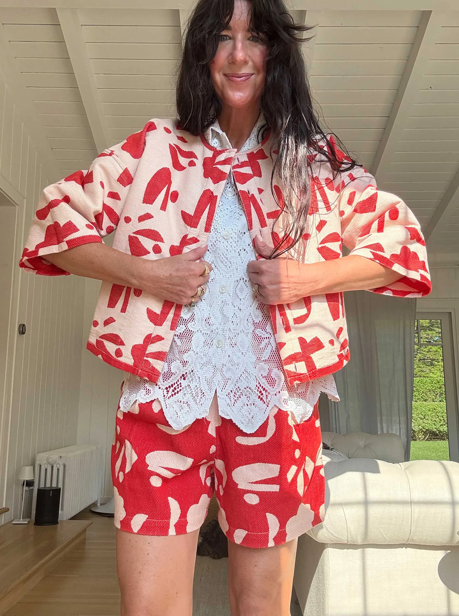 sample sale | amara top postcard | XXS sold by Ace & Jig product image thumbnail 2