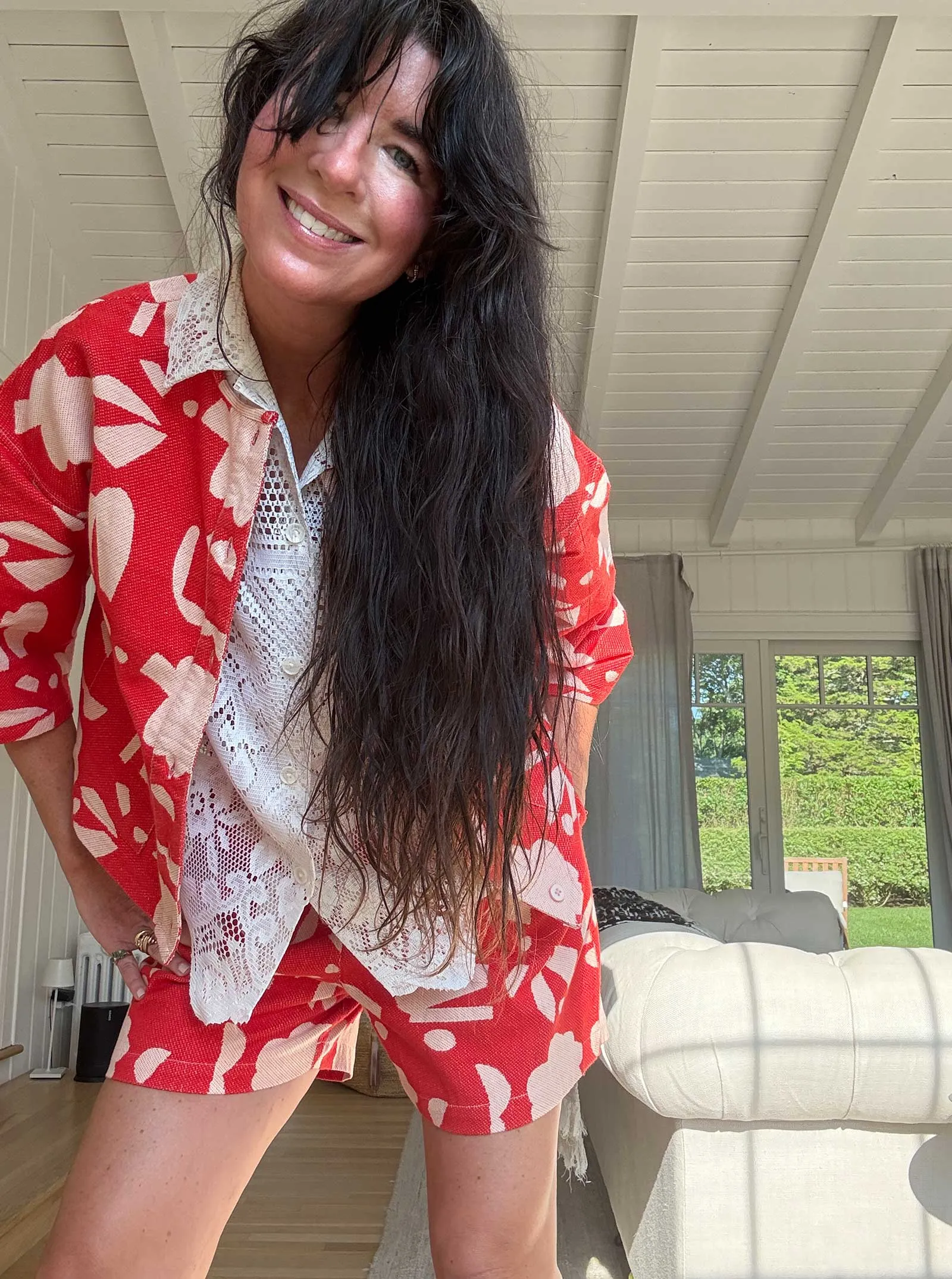 sample sale | amara top postcard | XXS sold by Ace & Jig