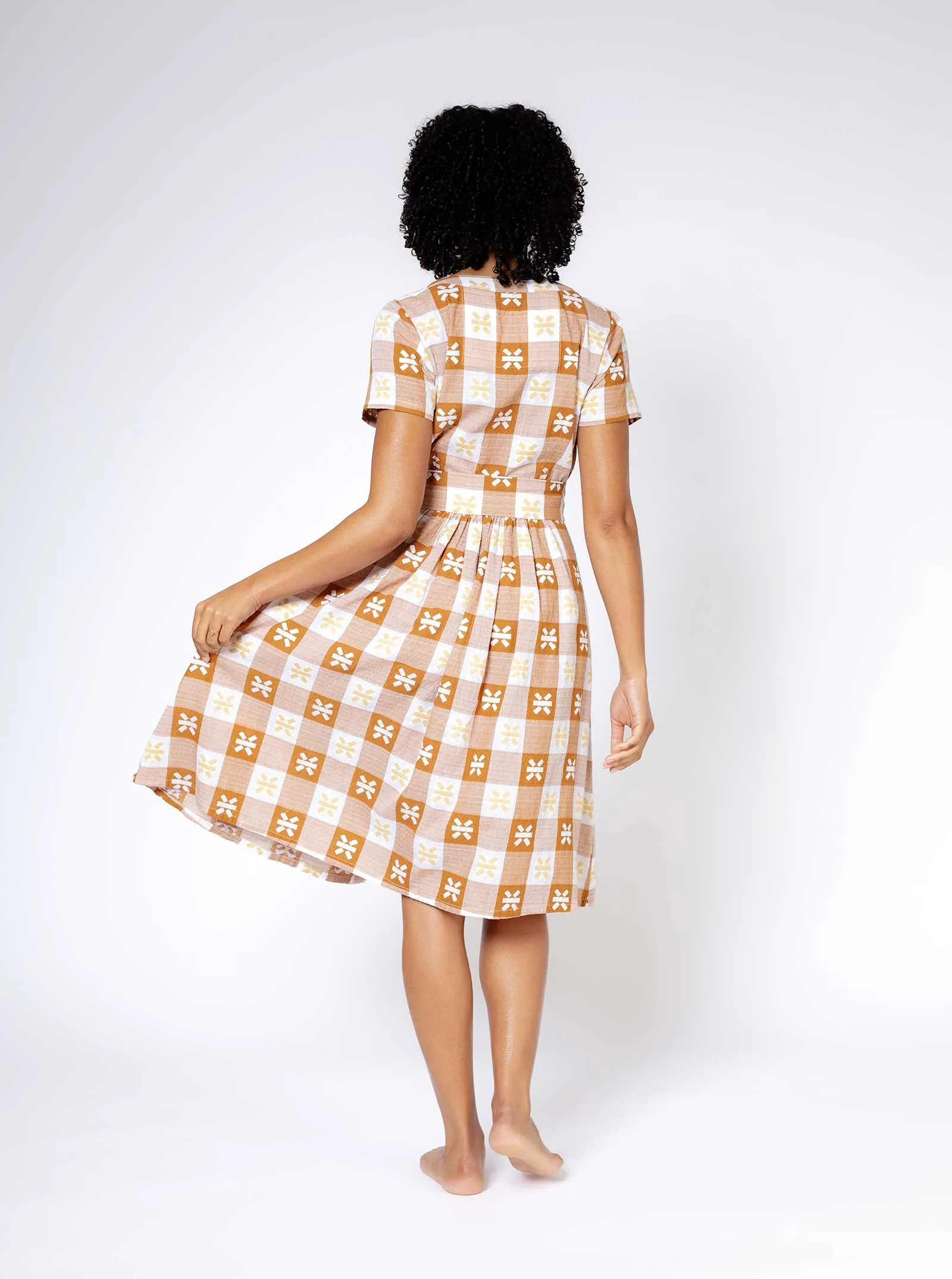 sample sale | miranda dress tanlines | XXS-3X sold by Ace & Jig product image thumbnail 3