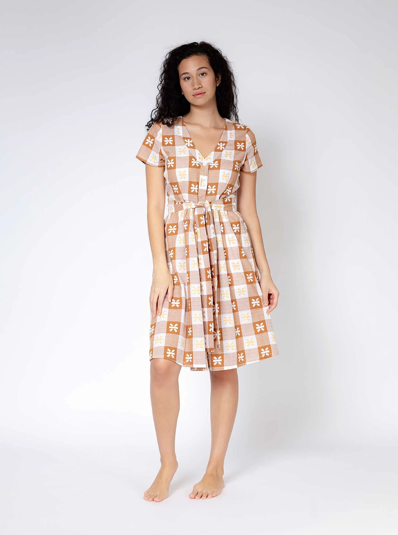sample sale | miranda dress tanlines | XXS-3X sold by Ace & Jig product image thumbnail 5