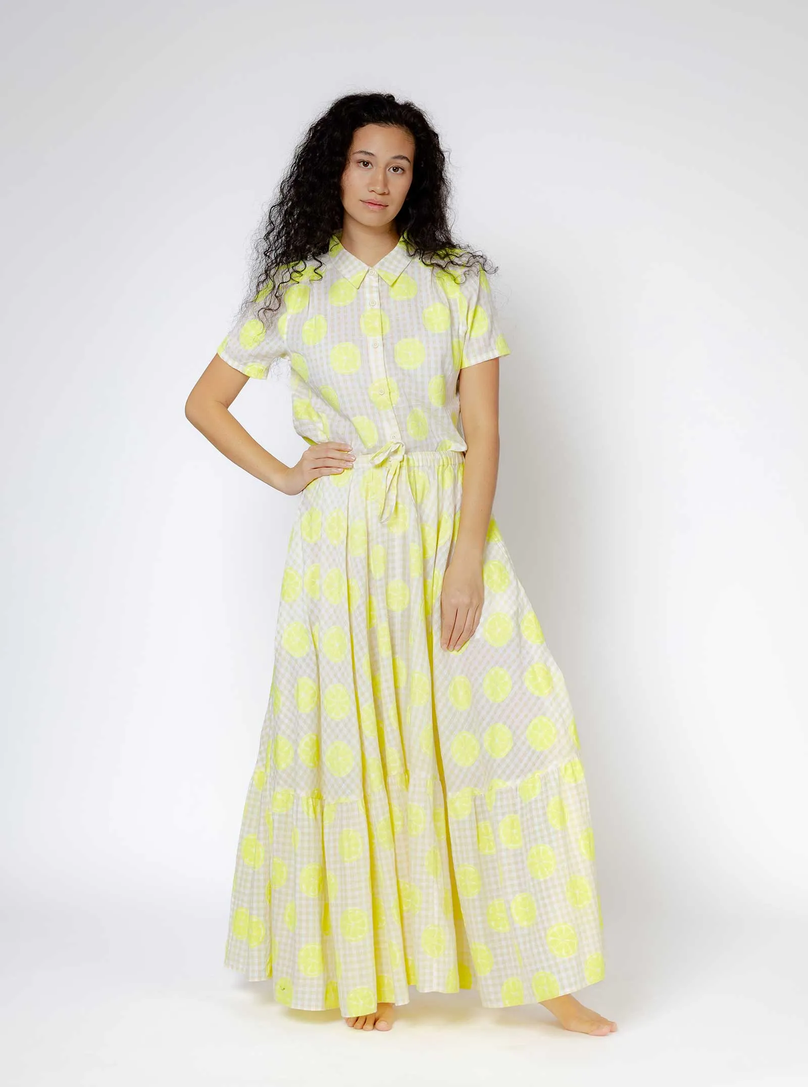 sample sale | friday skirt lemonade | XL sold by Ace & Jig product image thumbnail 3