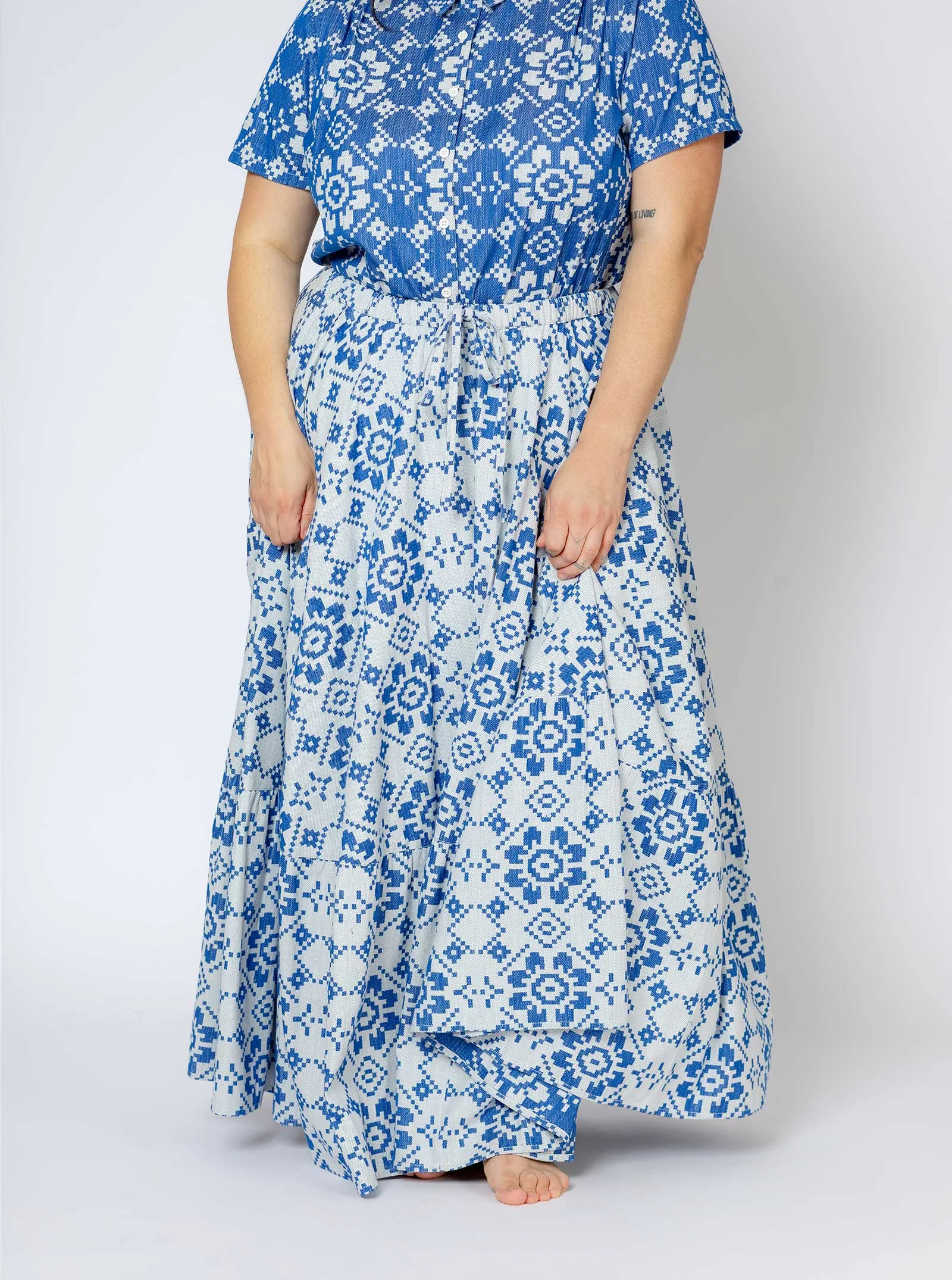 sample sale | friday skirt pastime | XS-1X sold by Ace & Jig