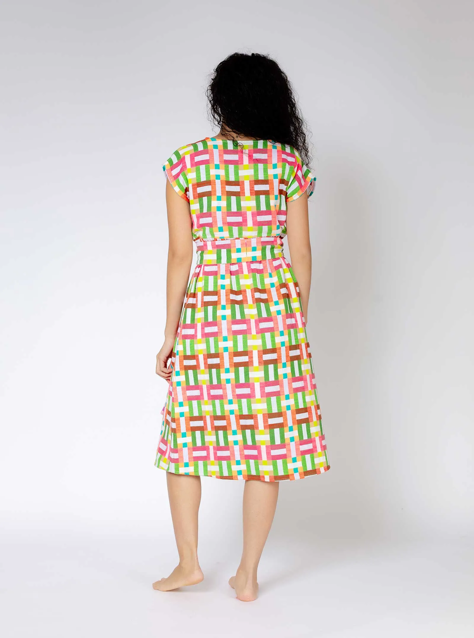 sample sale | antoine dress rhythm | XXS-S sold by Ace & Jig product image thumbnail 5