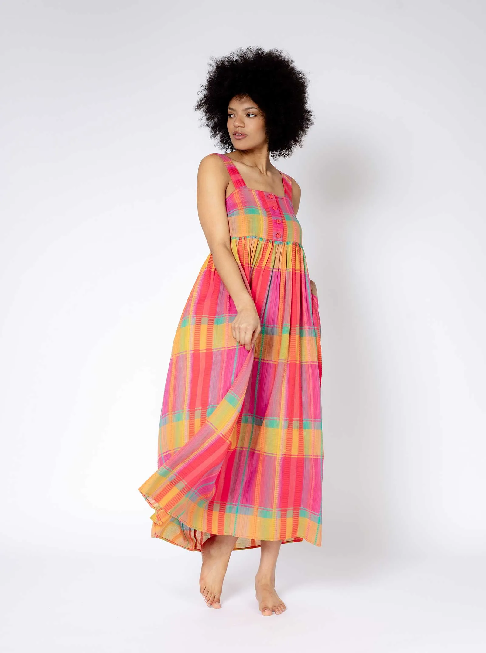 sample sale | gabby dress applause | XXS & S sold by Ace & Jig product image thumbnail 5