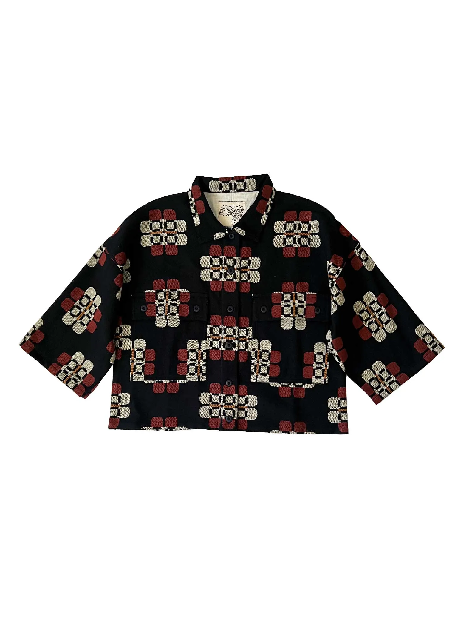 sample sale | hillman cardi lotus | XS-4X sold by Ace & Jig product image thumbnail 4