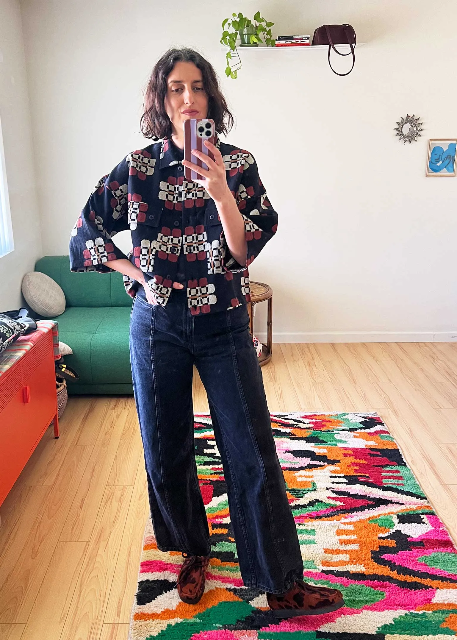 sample sale | hillman cardi lotus | XS-4X sold by Ace & Jig product image thumbnail 2