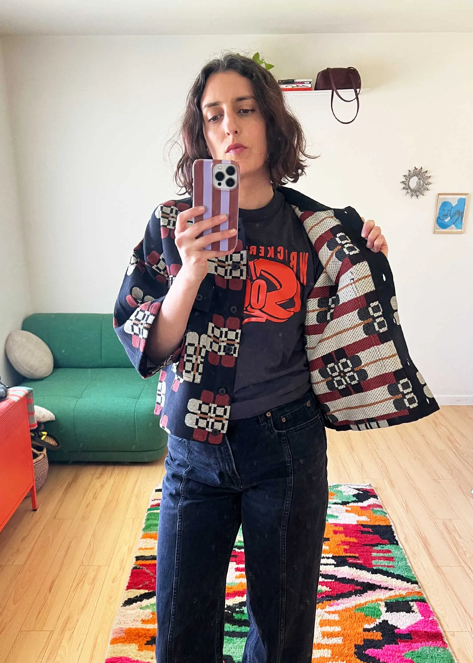 sample sale | hillman cardi lotus | XS-4X sold by Ace & Jig product image thumbnail 3