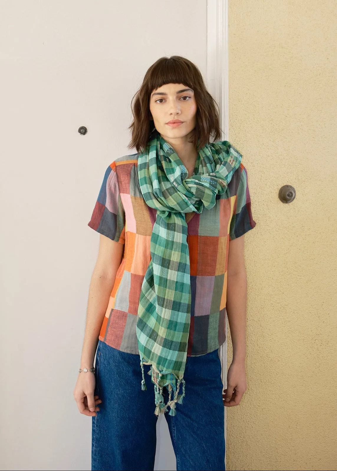 alto scarf | pre spring 26 | garden sold by Ace & Jig product image thumbnail 2