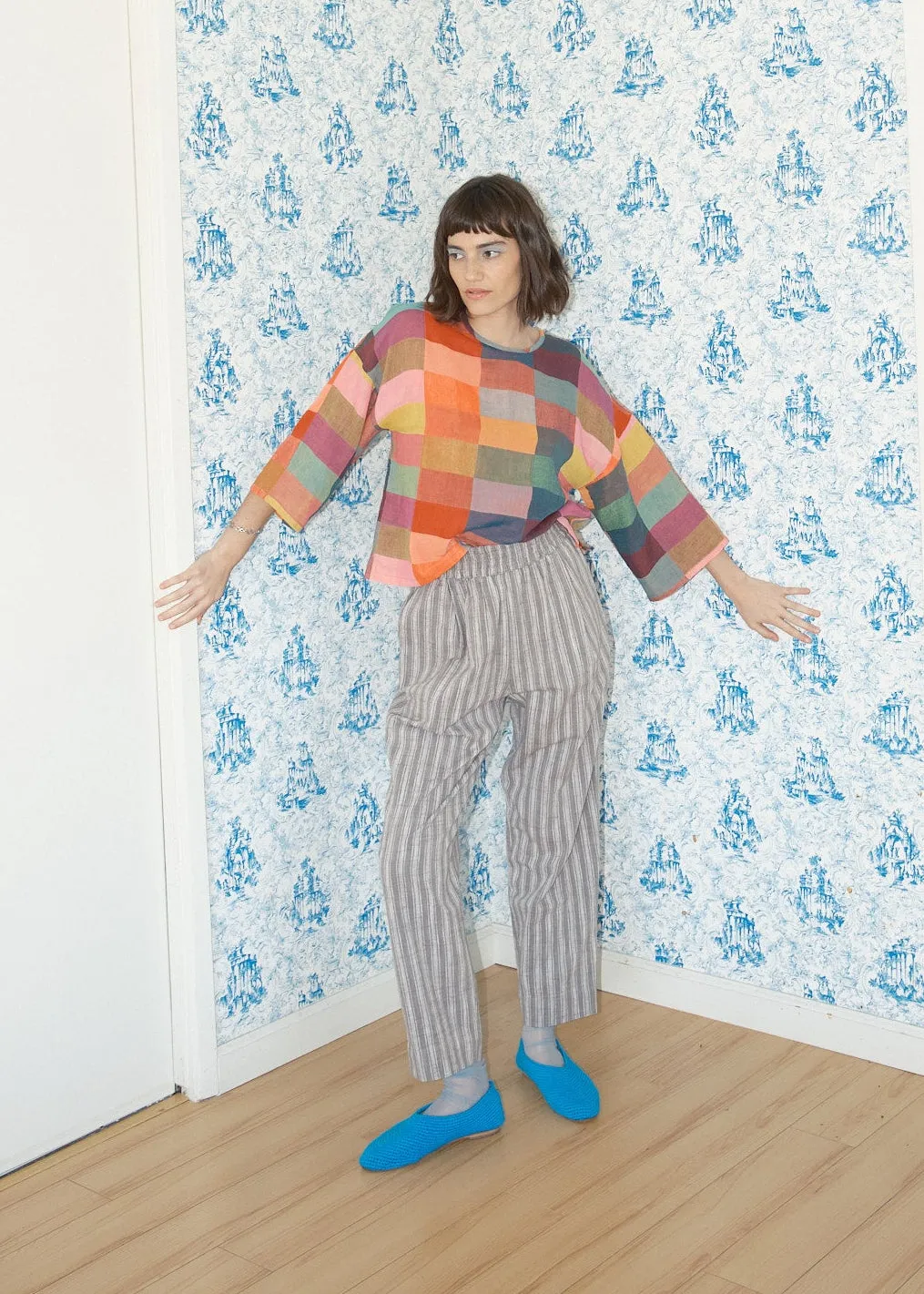 bailey pant | pre spring 26 | scribble sold by Ace & Jig product image thumbnail 3