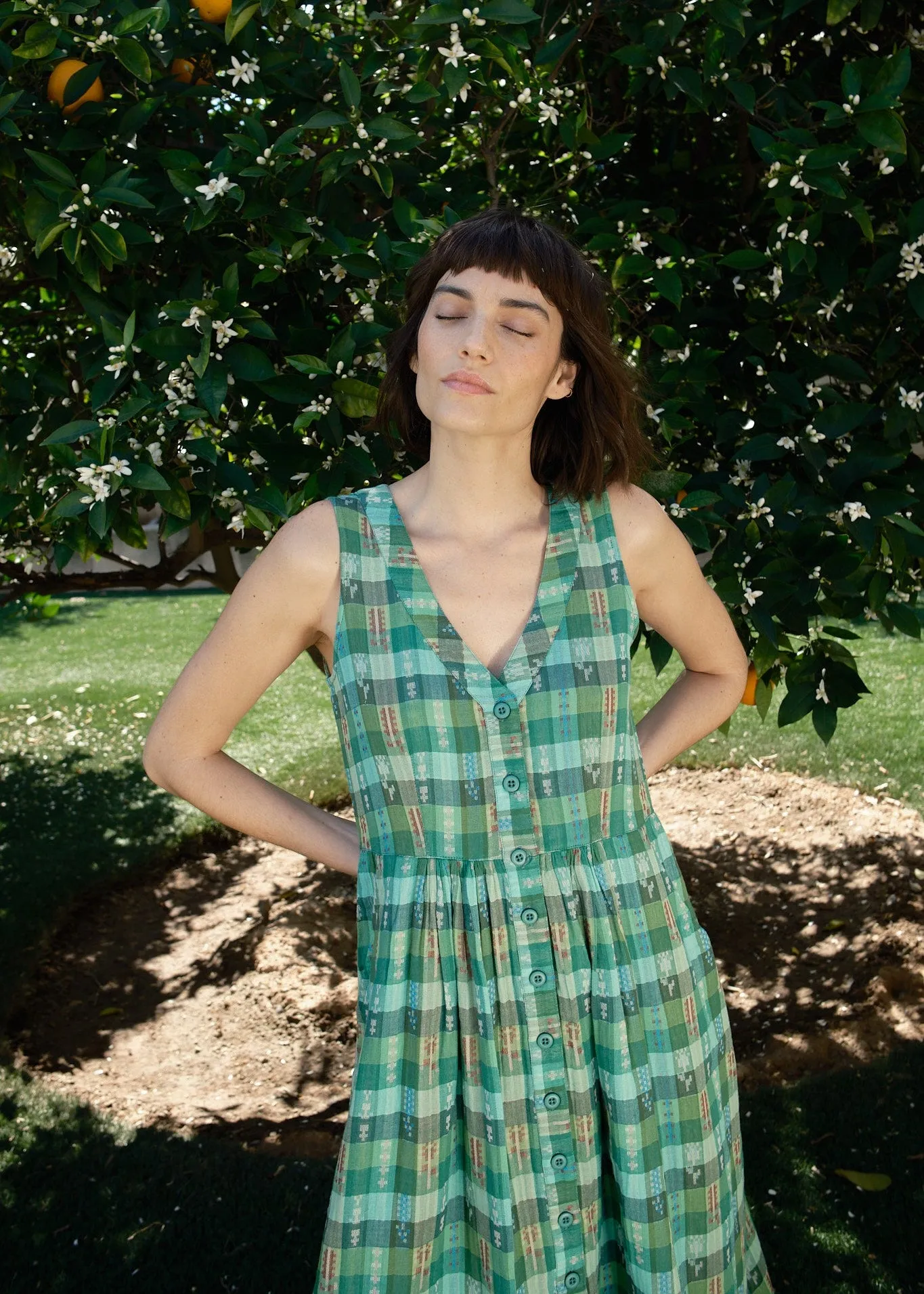 callie dress | pre spring 26 | garden sold by Ace & Jig product image thumbnail 2