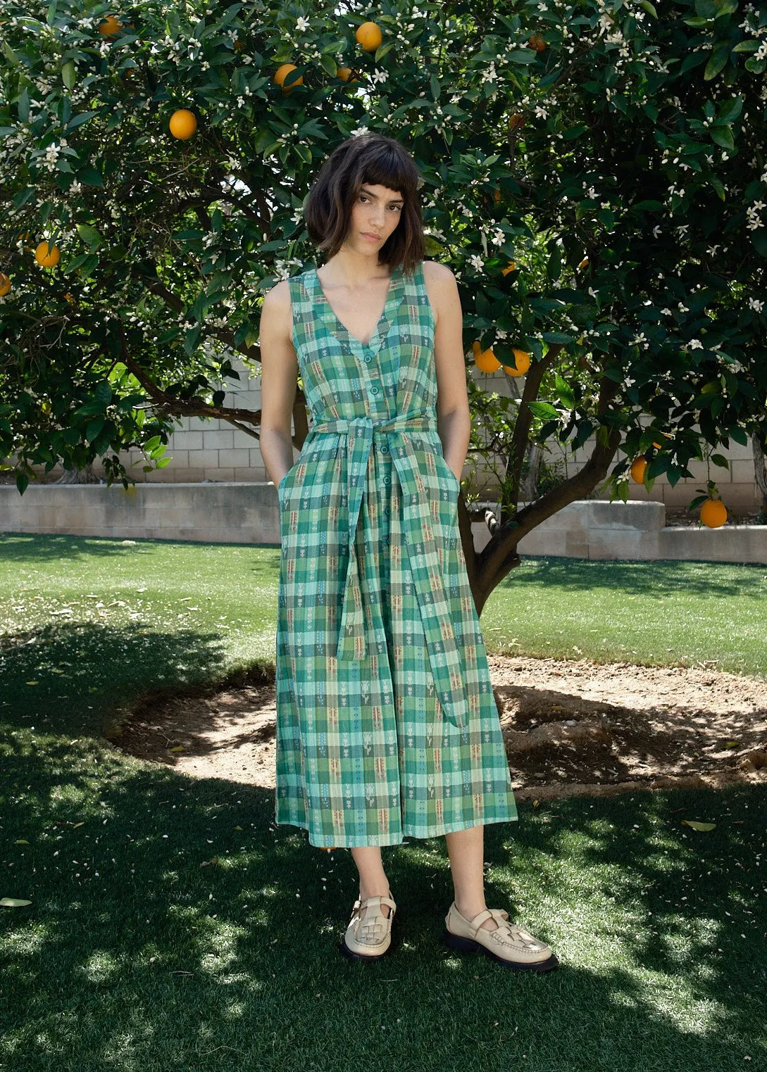 callie dress | pre spring 26 | garden sold by Ace & Jig product image thumbnail 3