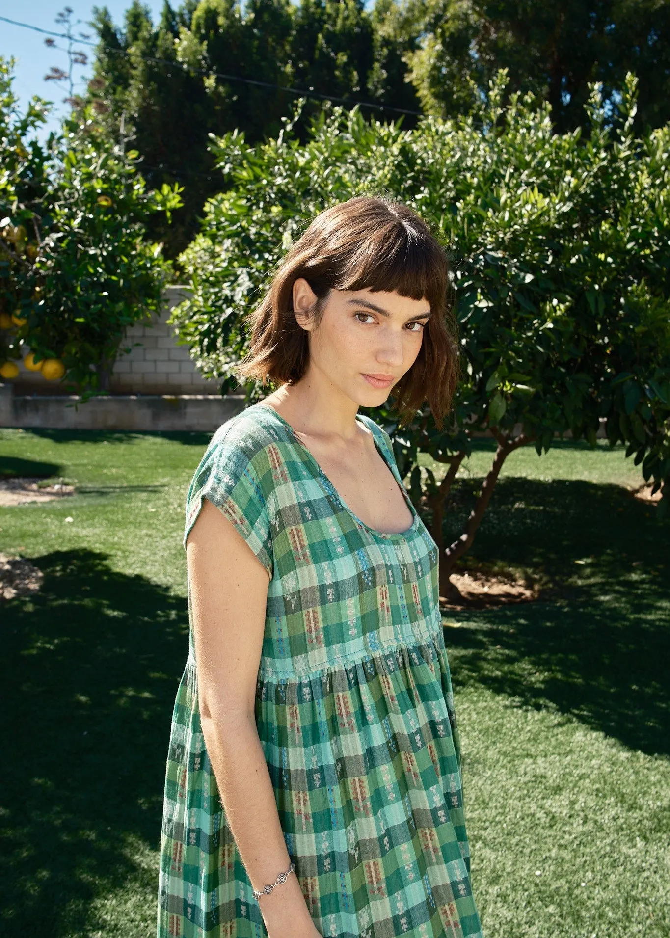 loulou dress | pre spring 26 | garden sold by Ace & Jig product image thumbnail 2