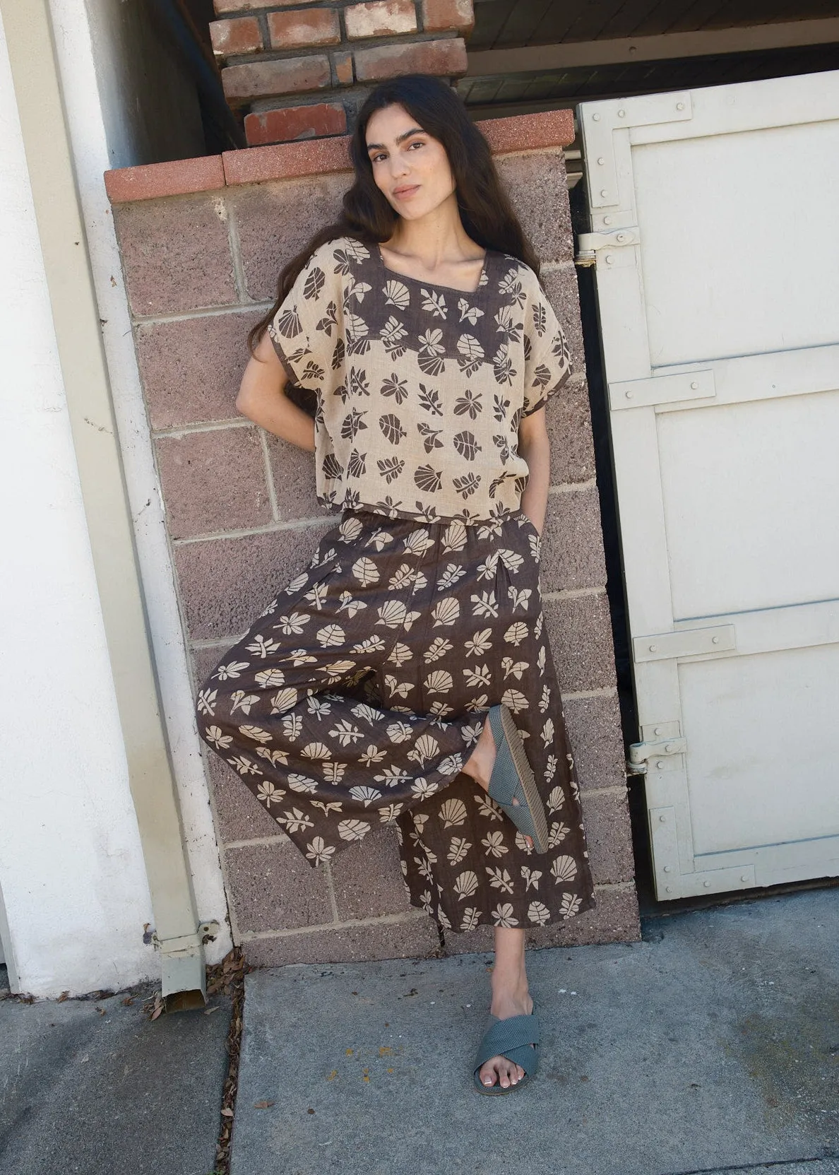 prudence top | spring 26 | botanical sold by Ace & Jig product image thumbnail 4