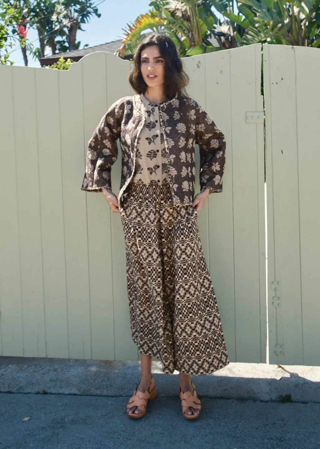 quilted amara cardi | spring 26 | yesterday sold by Ace & Jig product image thumbnail 5