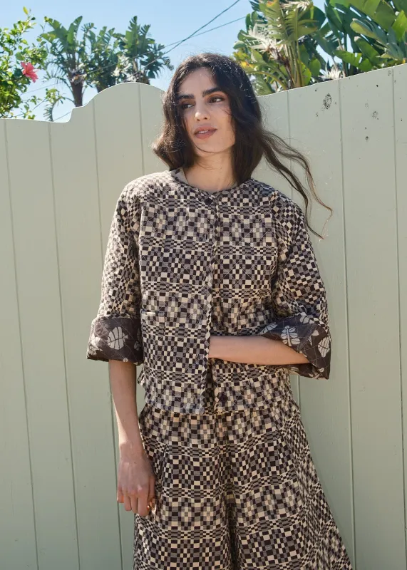 quilted amara cardi | spring 26 | yesterday made by Ace & Jig