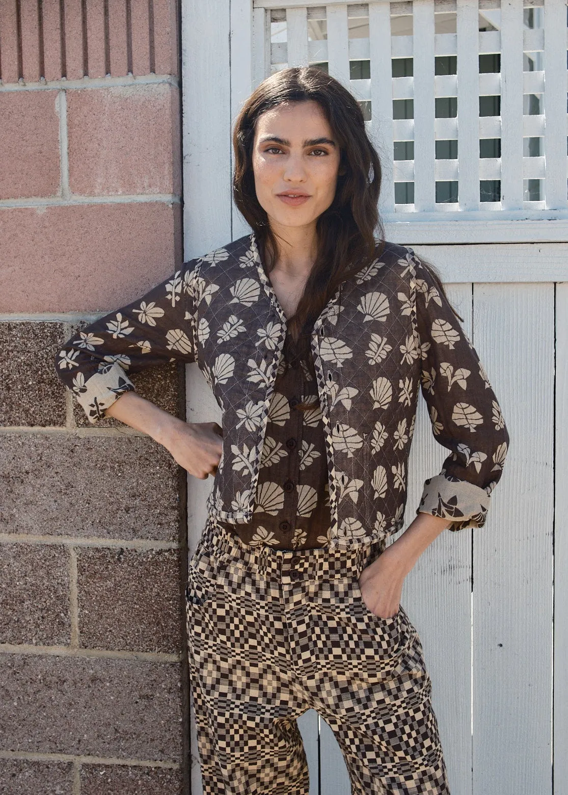 quilted vest | spring 26 | yesterday sold by Ace & Jig product image thumbnail 2