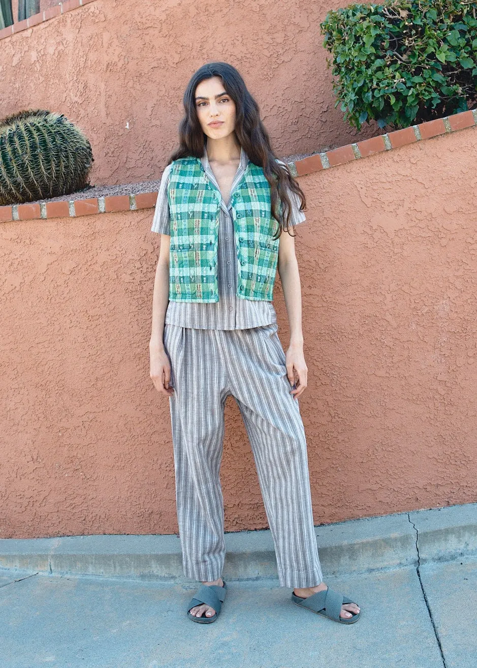 quilted vest | spring 26 | garden sold by Ace & Jig product image thumbnail 3