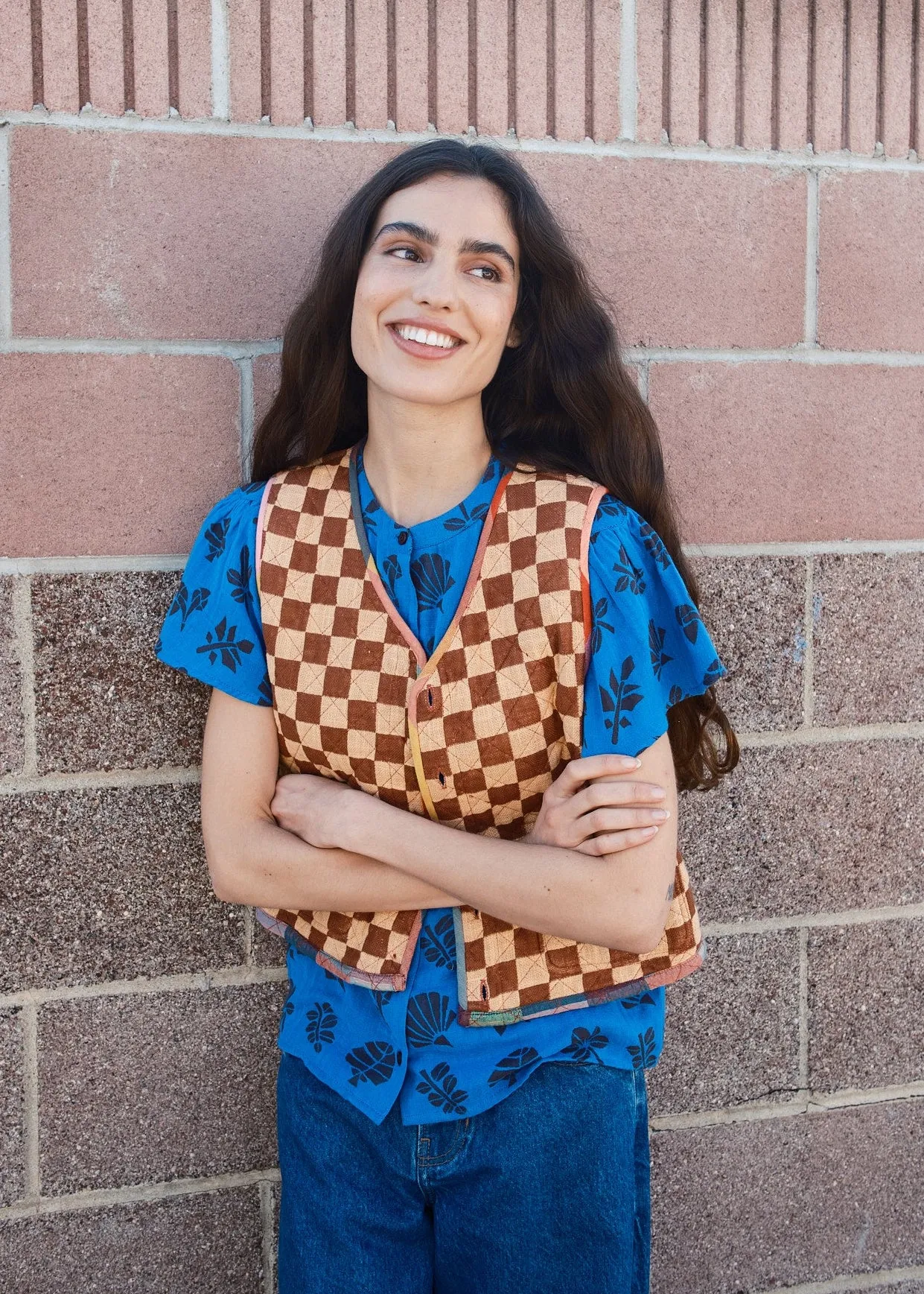 quilted vest | spring 26 | glossary sold by Ace & Jig product image thumbnail 4