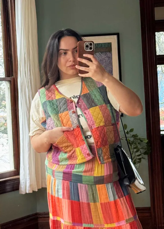 quilted vest | spring 26 | glossary made by Ace & Jig