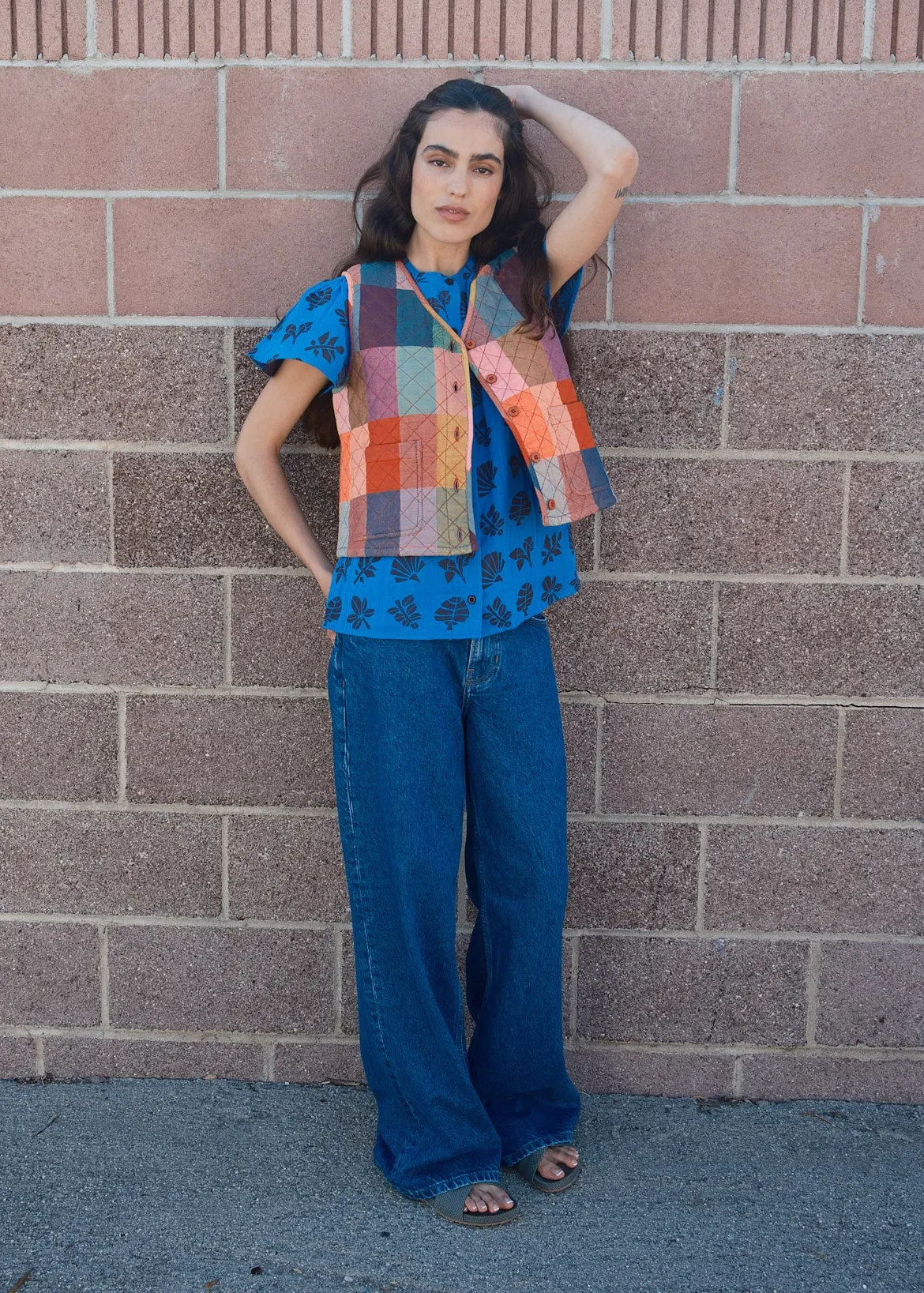 quilted vest | spring 26 | glossary sold by Ace & Jig product image thumbnail 5