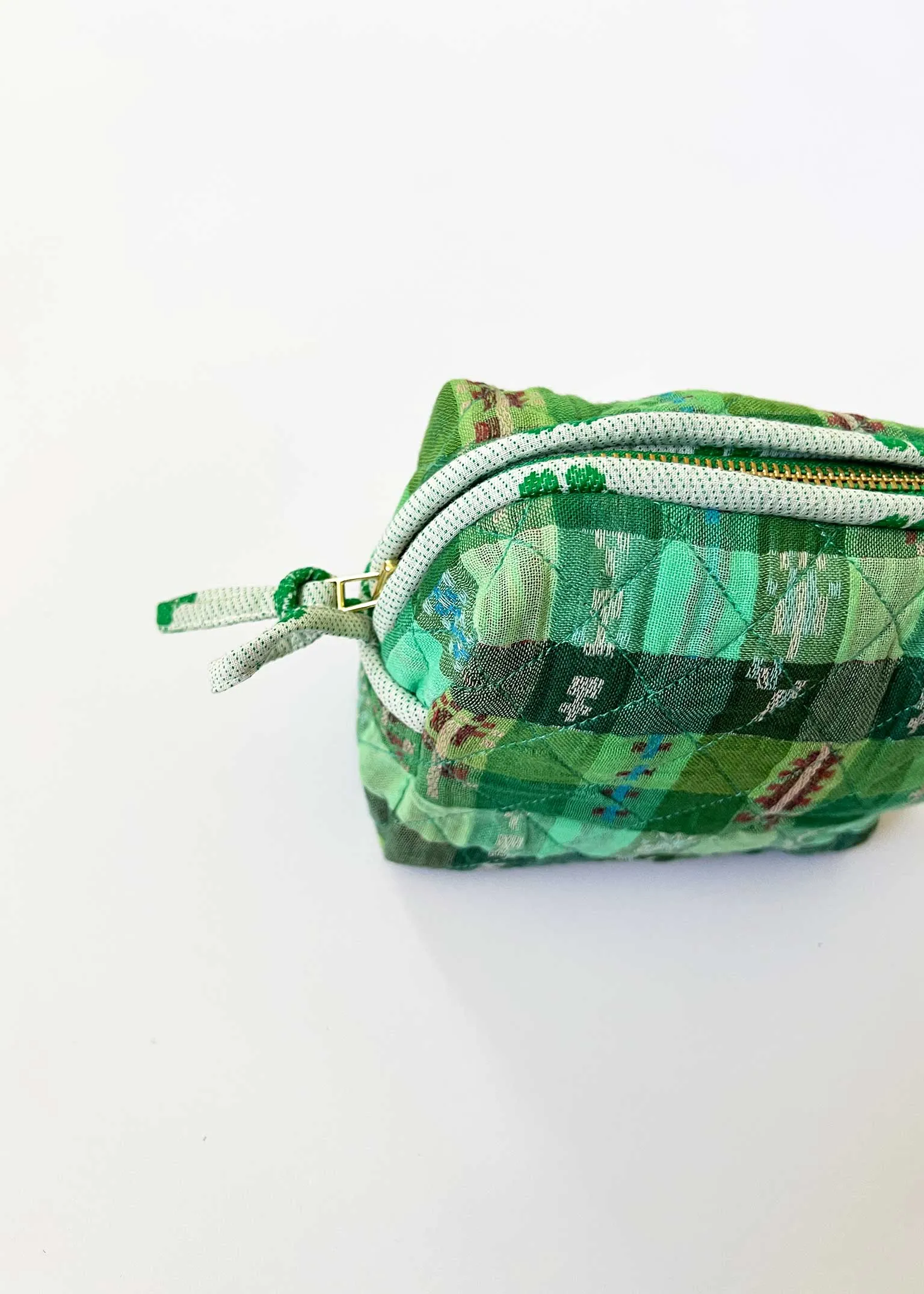 quilted small pouch | spring 26 | garden sold by Ace & Jig product image thumbnail 2