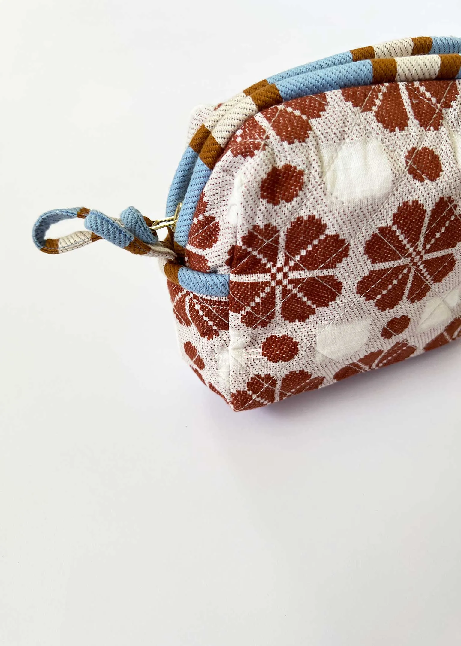 quilted small pouch | spring 26 | wildflower sold by Ace & Jig product image thumbnail 2
