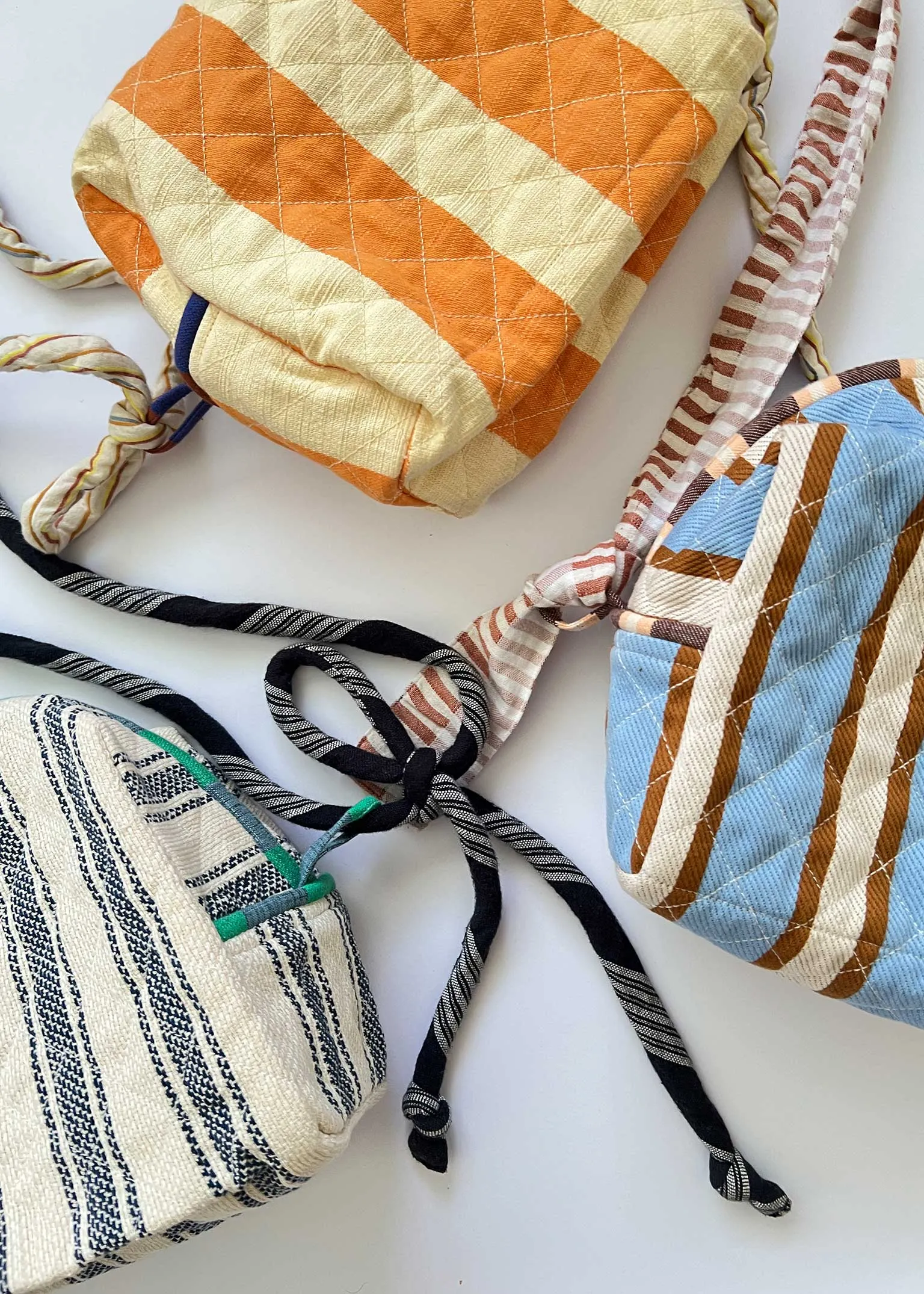 quilted small pouch | spring 26 | fresco sold by Ace & Jig product image thumbnail 4