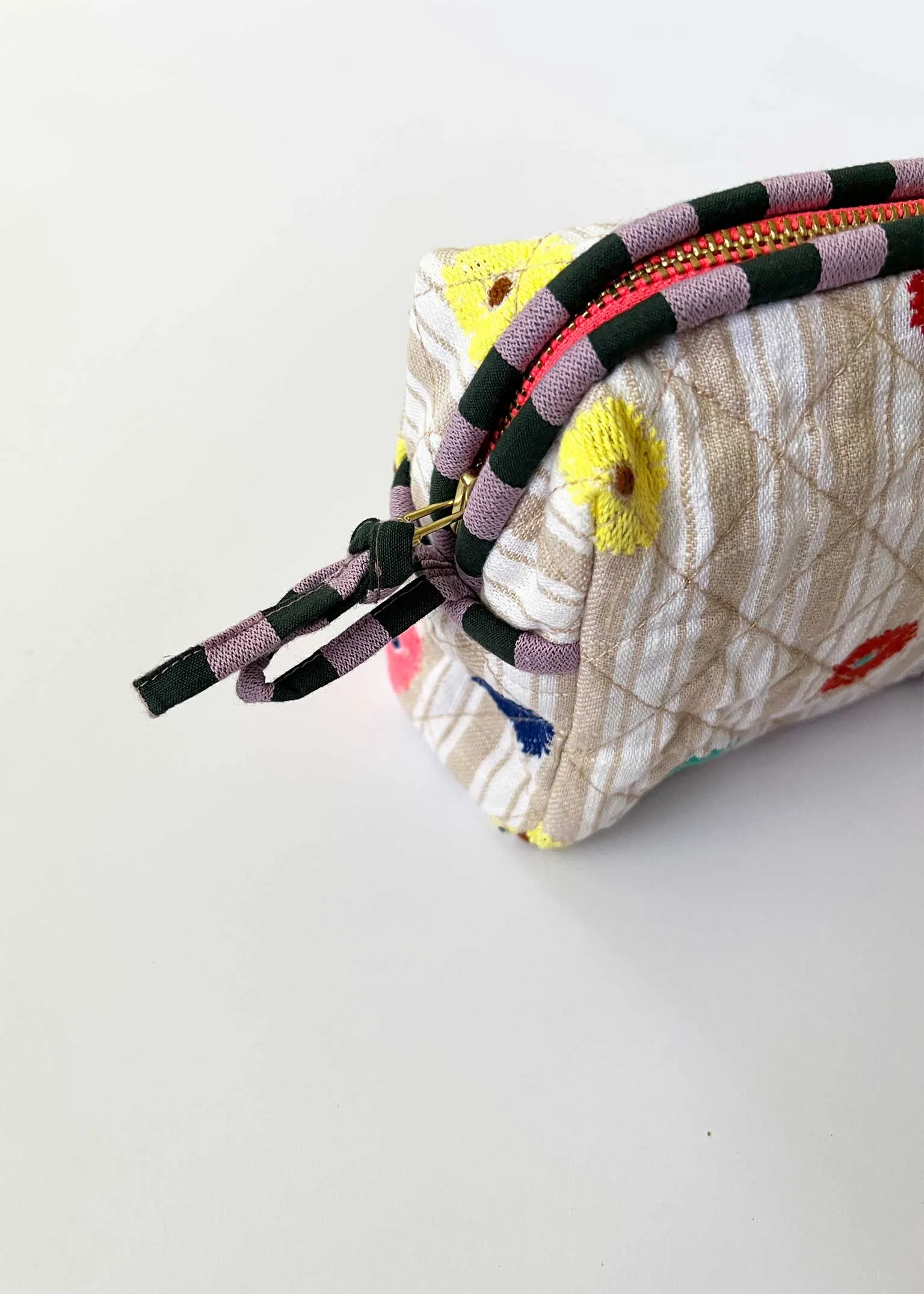quilted small pouch | spring 26 | fresco sold by Ace & Jig product image thumbnail 2