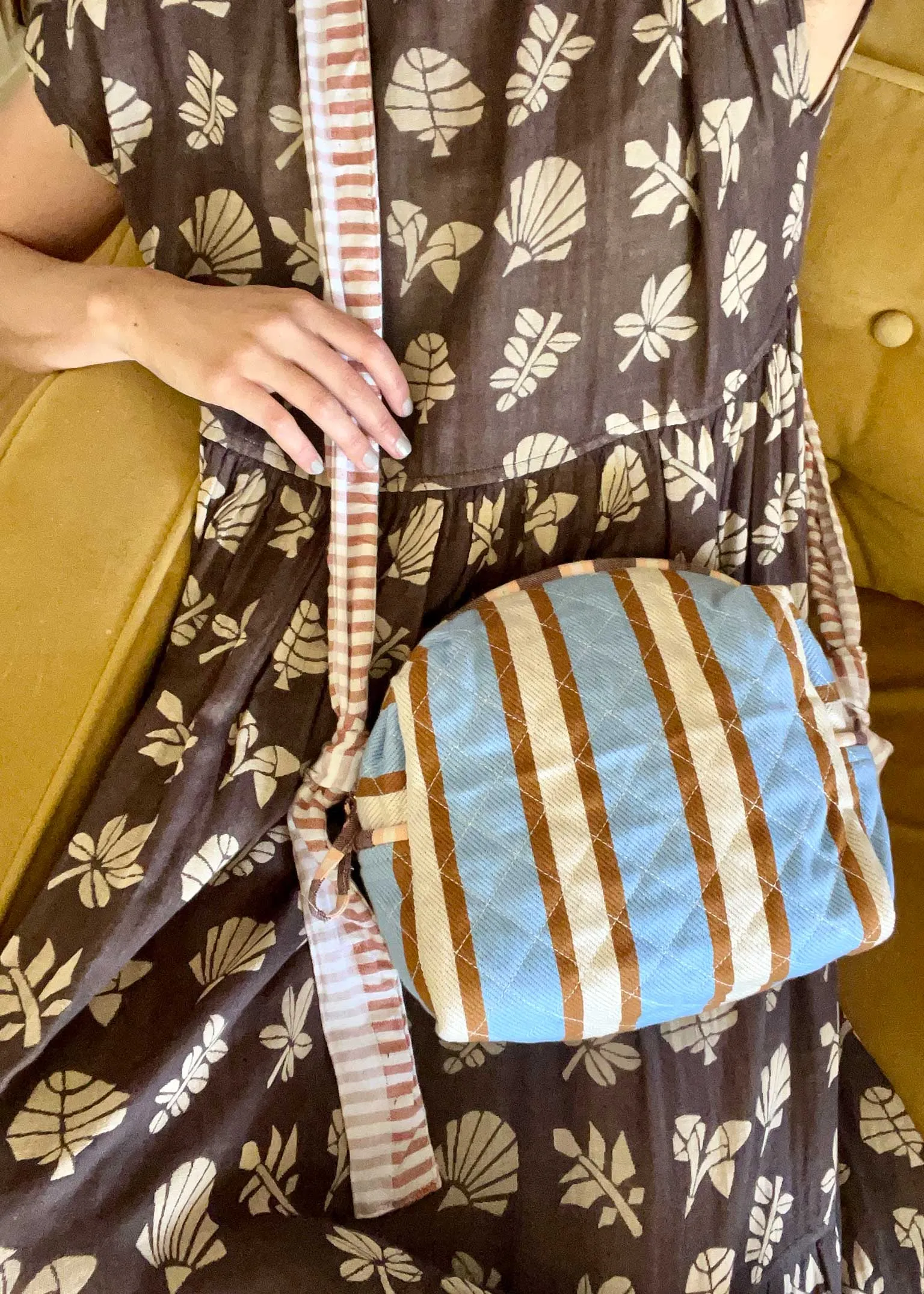 quilted large pouch | spring 26 | hydra sold by Ace & Jig product image thumbnail 4