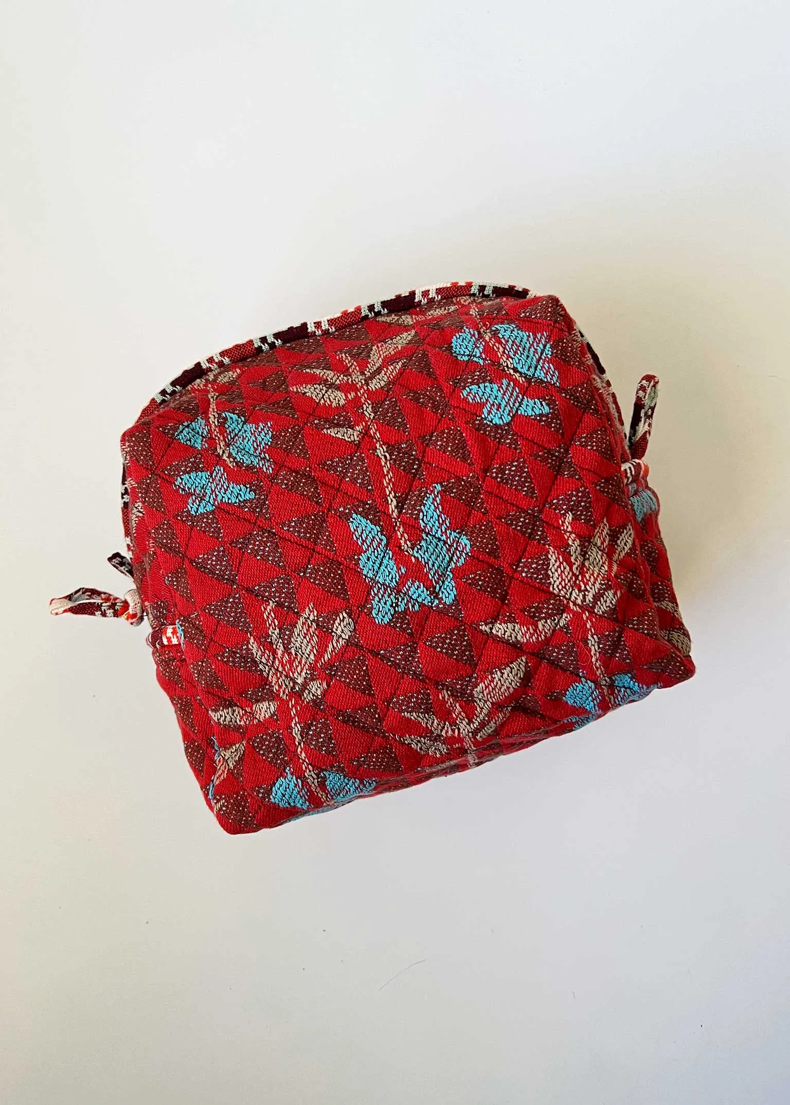 quilted large pouch | spring 26 | birdcage sold by Ace & Jig product image thumbnail 2