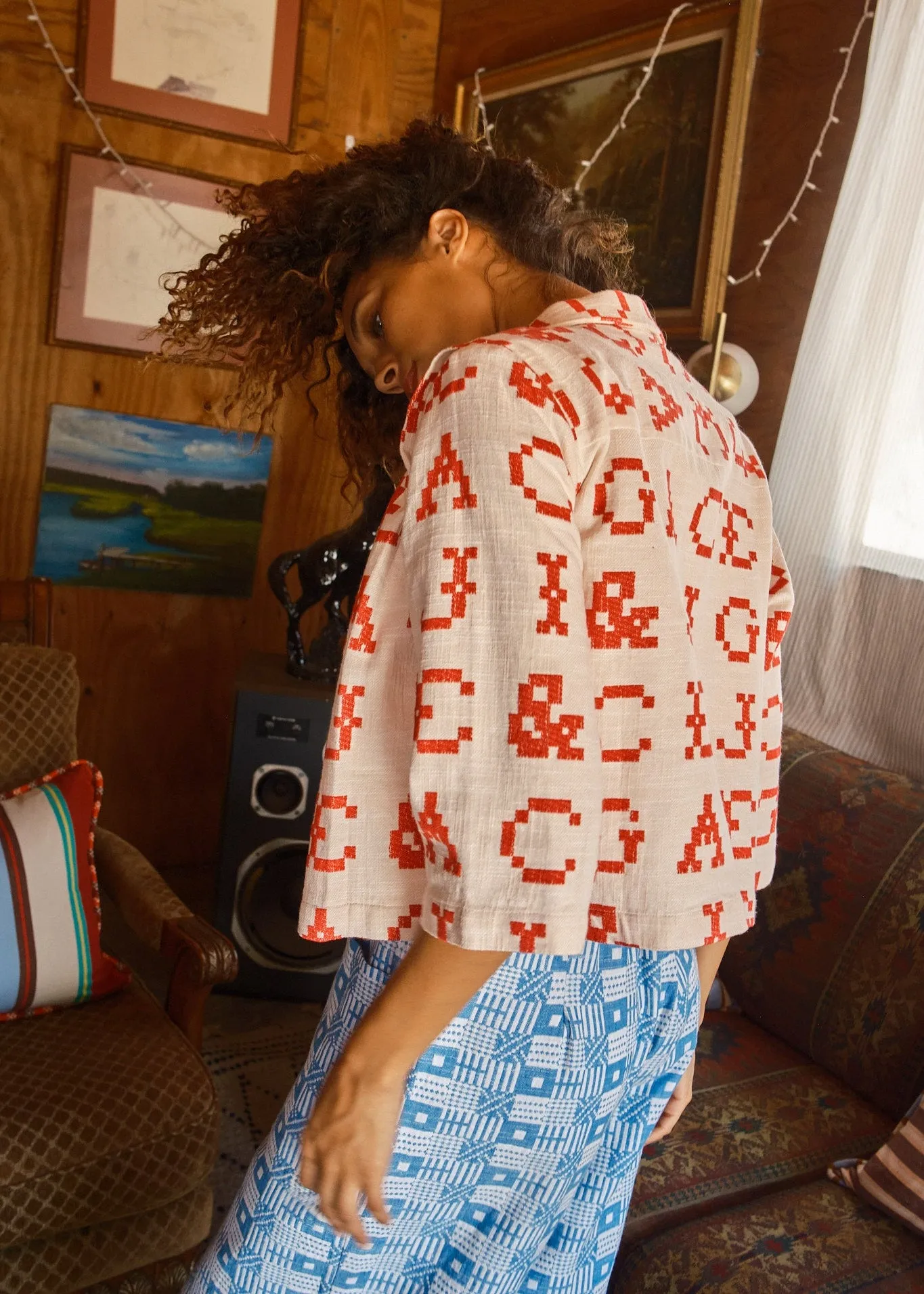 highway jacket | spring 26 | monogram sold by Ace & Jig product image thumbnail 2