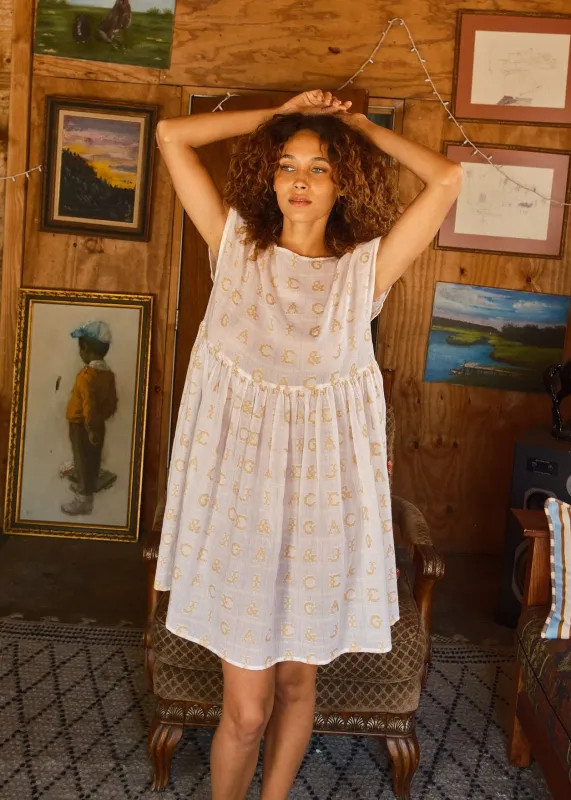 mini float dress | spring 26 | initial made by Ace & Jig