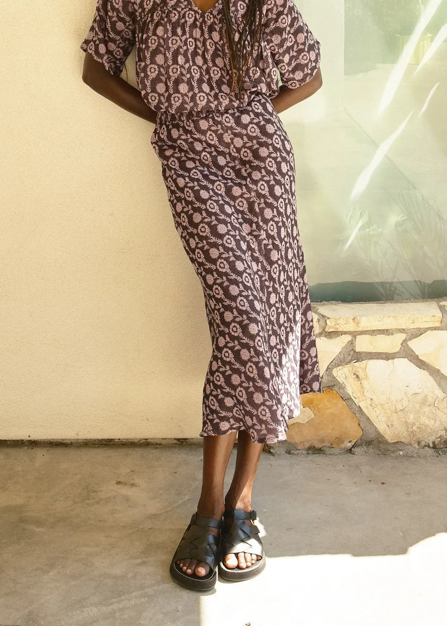 tess skirt | summer 26 | hydrangea sold by Ace & Jig