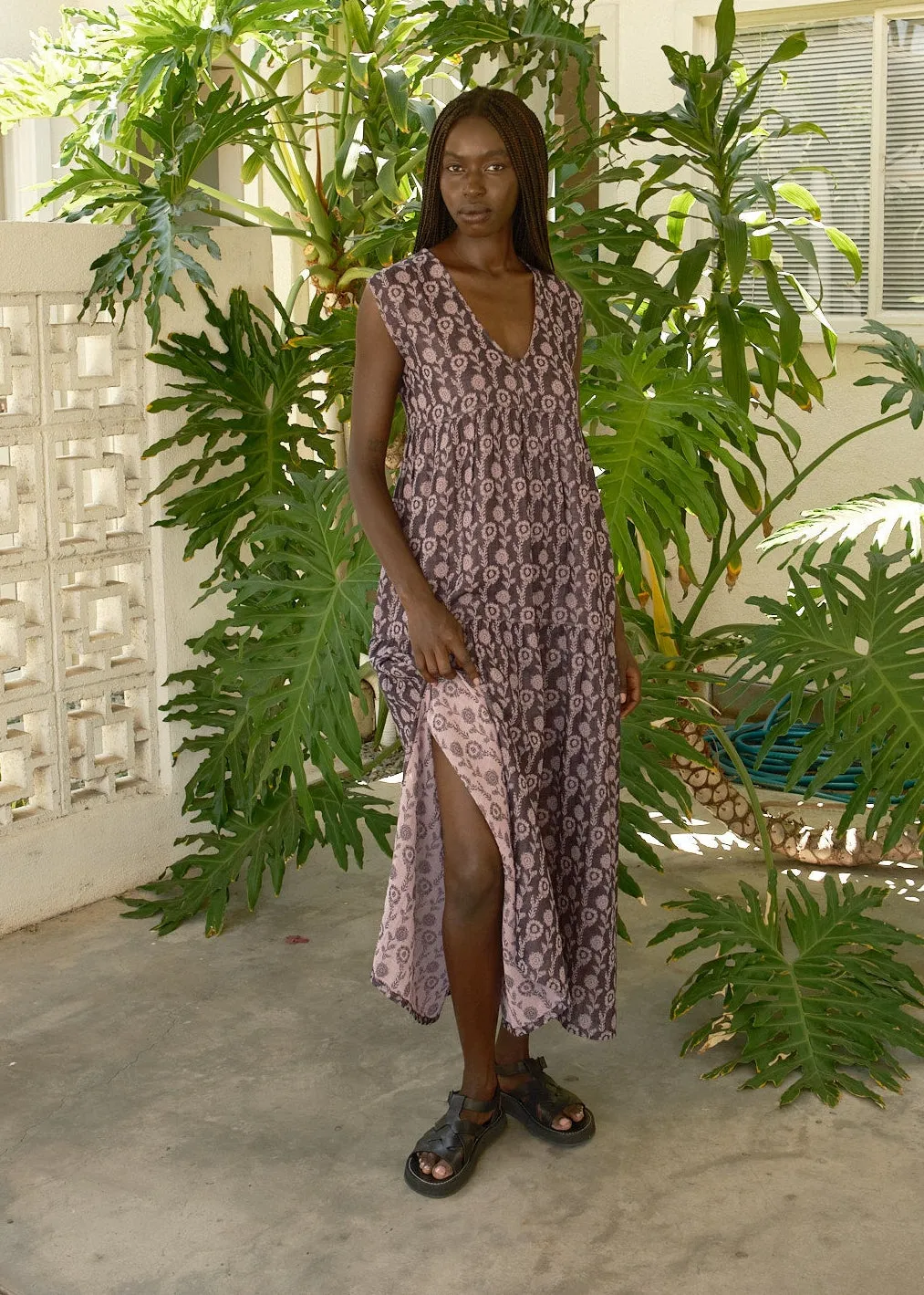 jules dress | summer 26 | hydrangea sold by Ace & Jig product image thumbnail 3