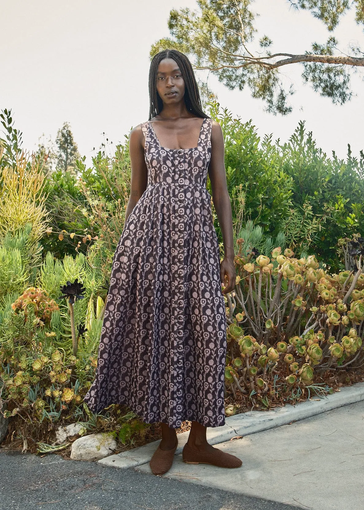ginger dress | summer 26 | hydrangea sold by Ace & Jig