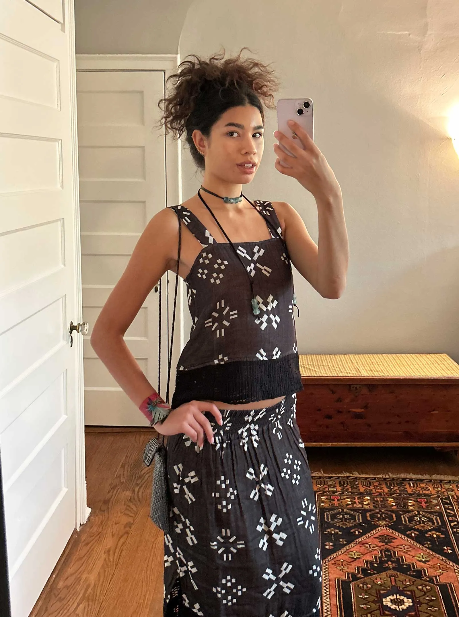sample sale | crochet colette top cartwheel | S-4X sold by Ace & Jig product image thumbnail 3