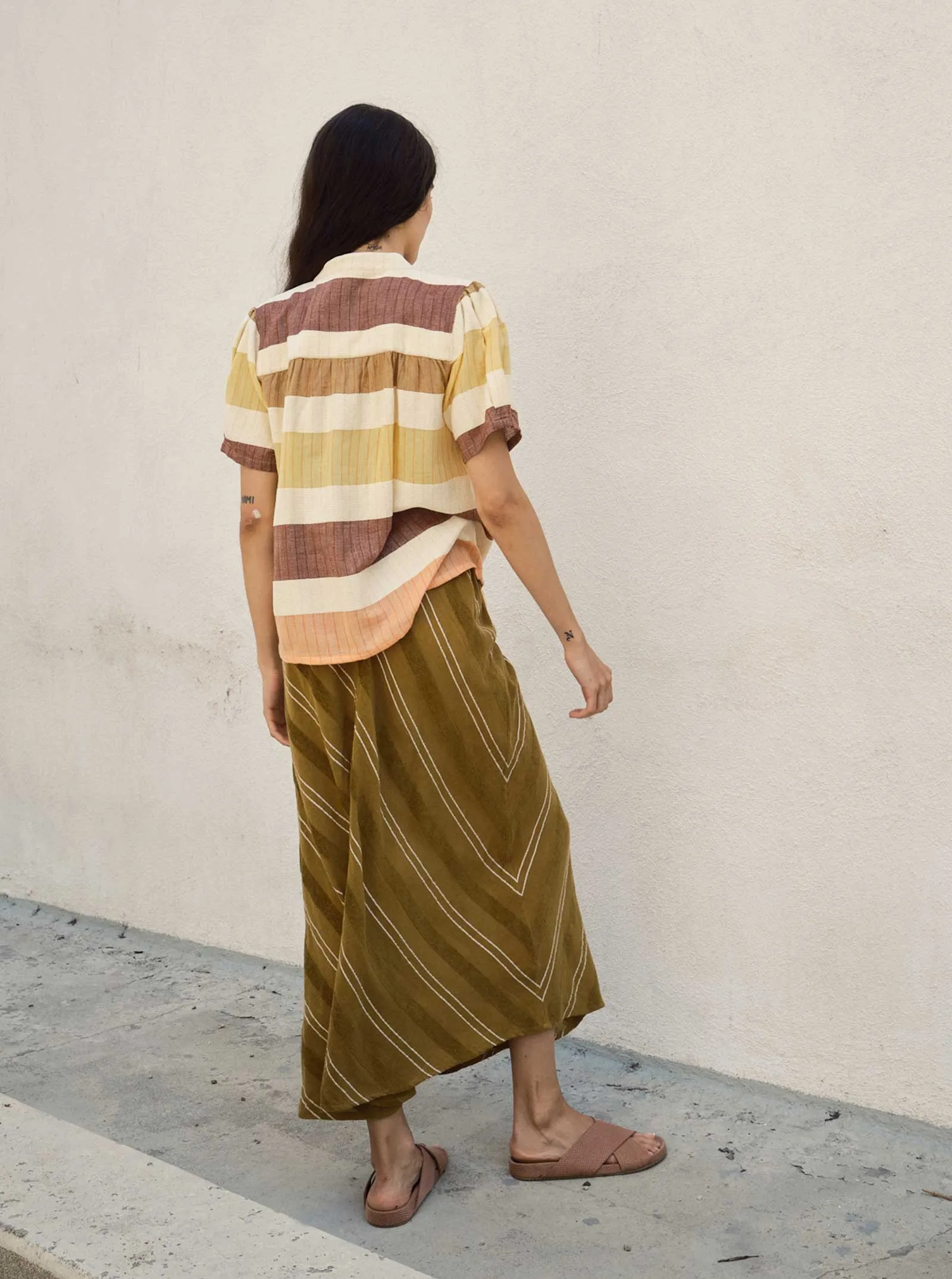 sample sale | gina blouse waikiki | 2X sold by Ace & Jig product image thumbnail 3